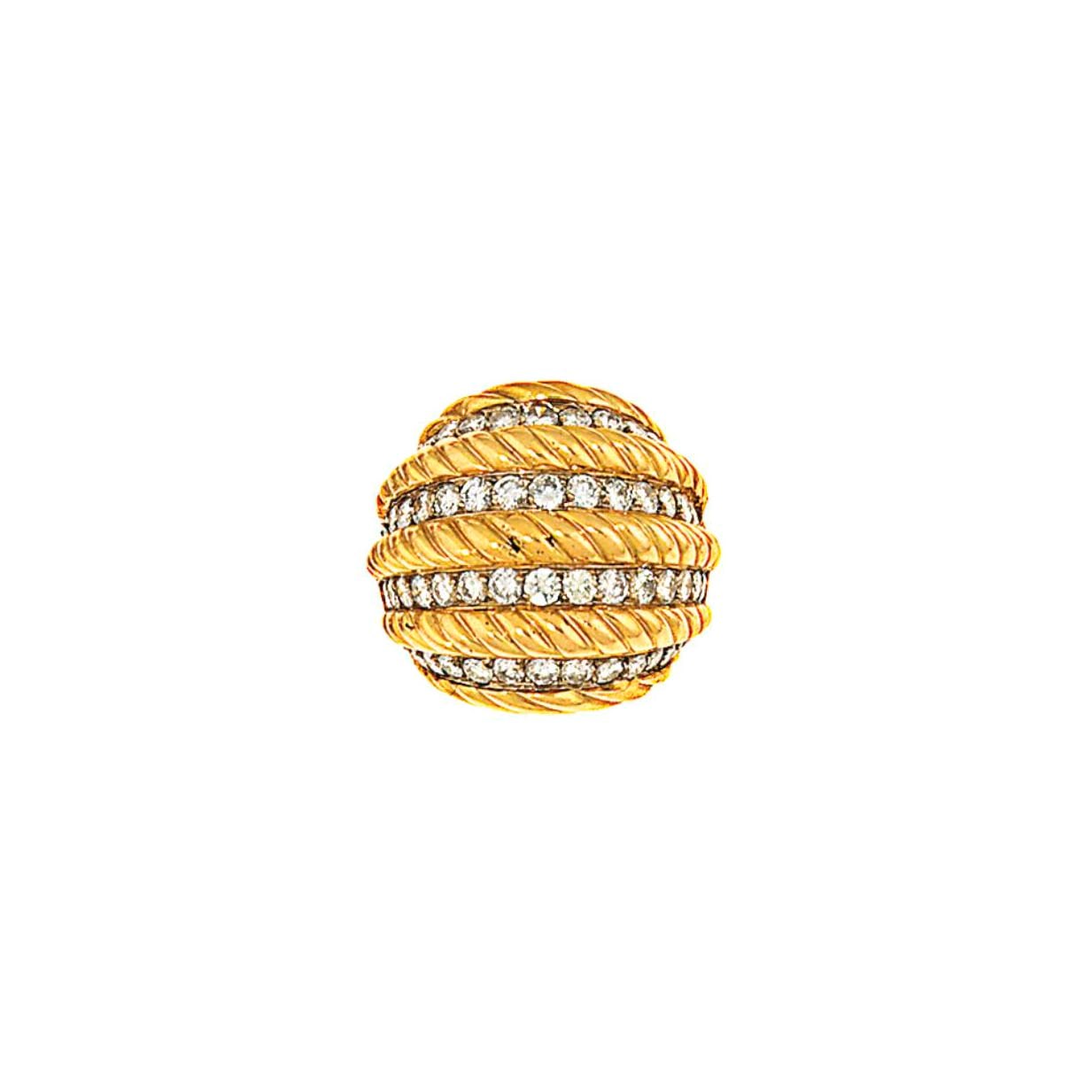A diamond dress ring