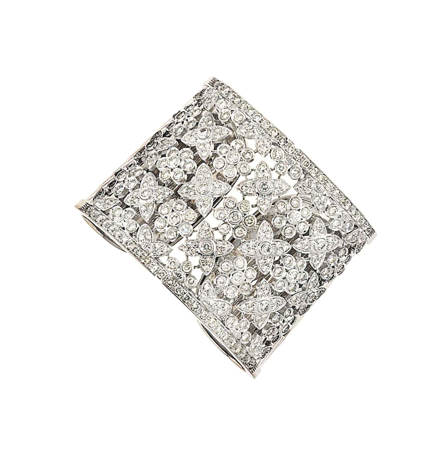 A diamond bangle
