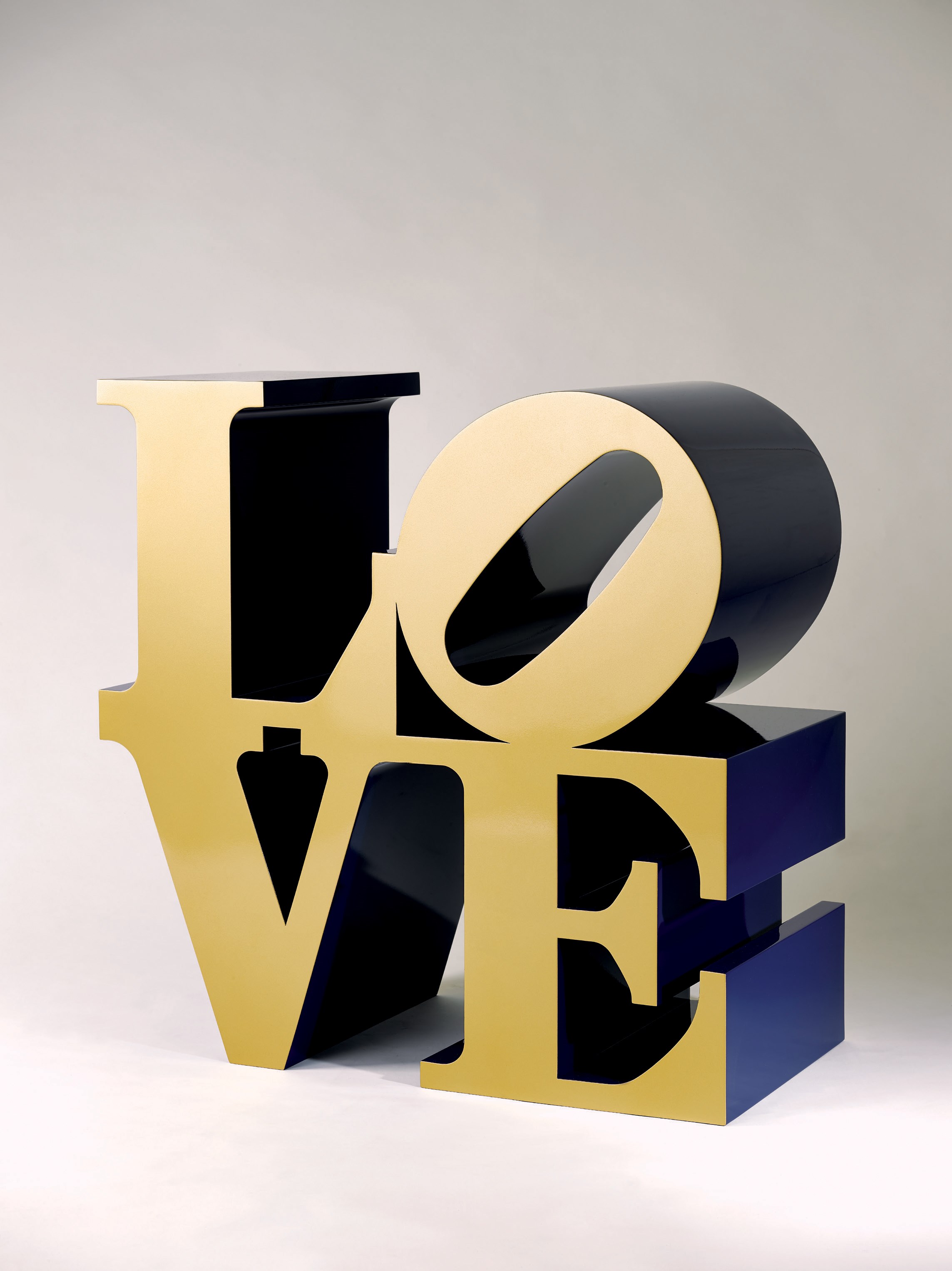 LOVE (金/蓝色)