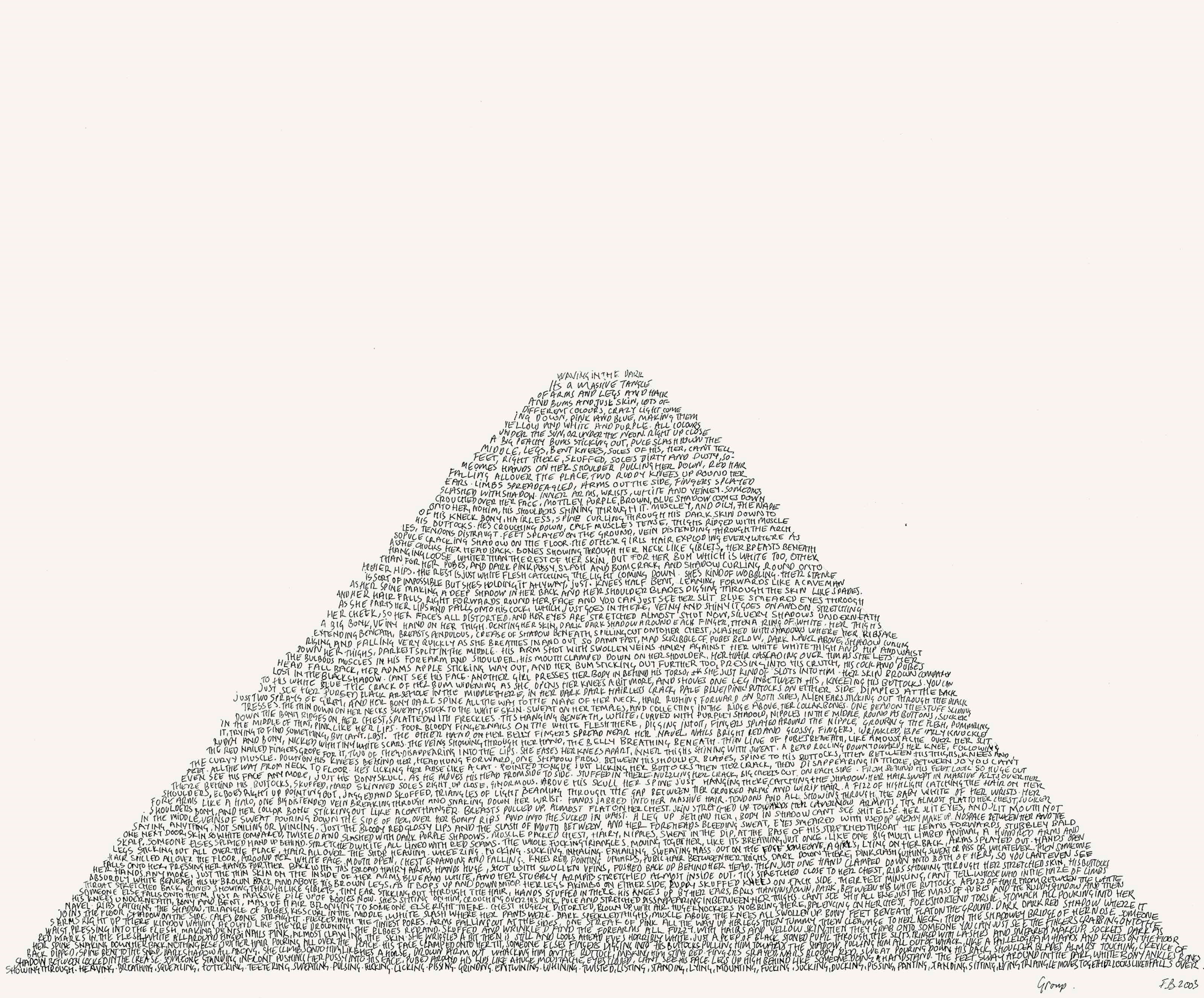 Fiona Banner (B. 1966)