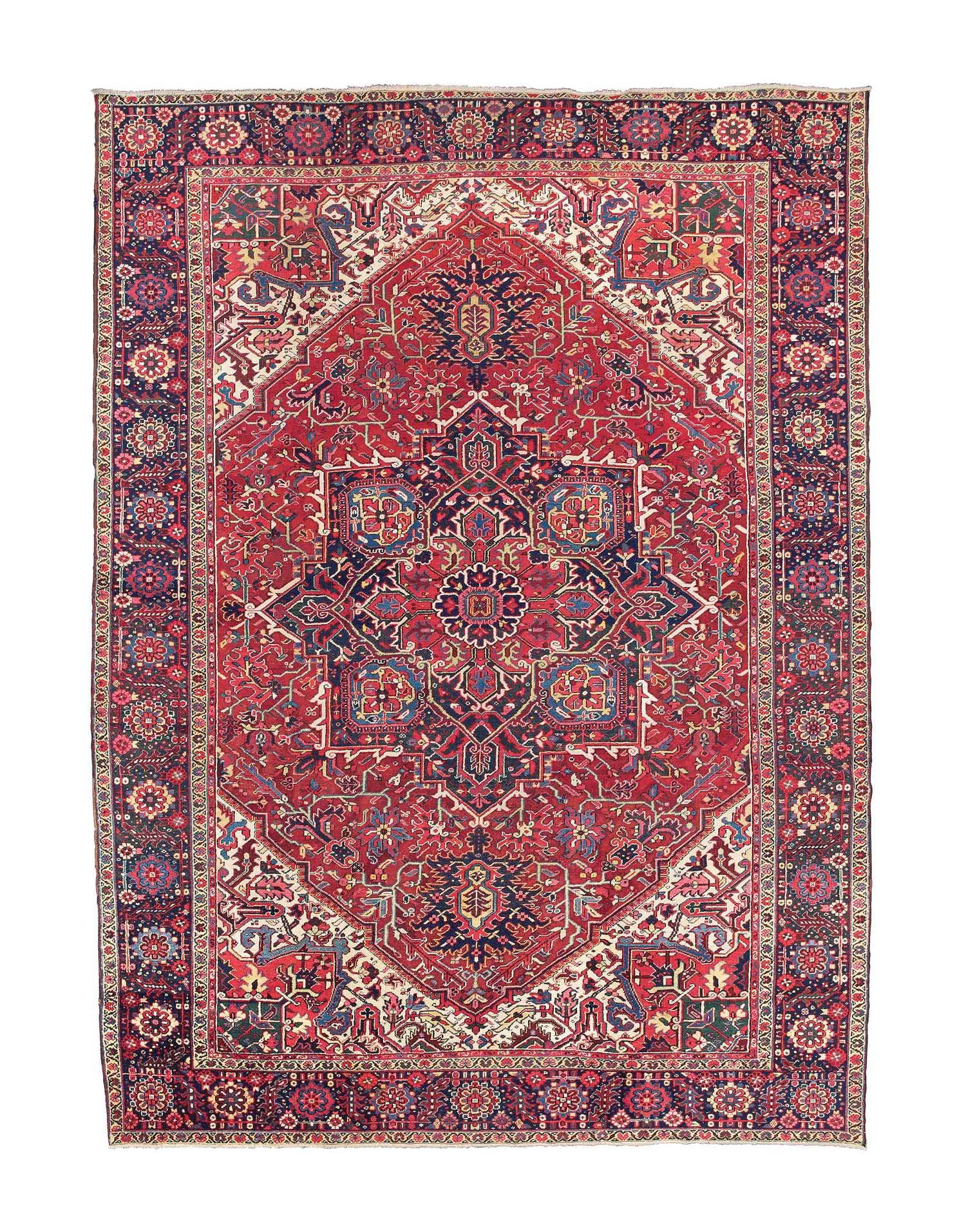 A fine Heriz carpet