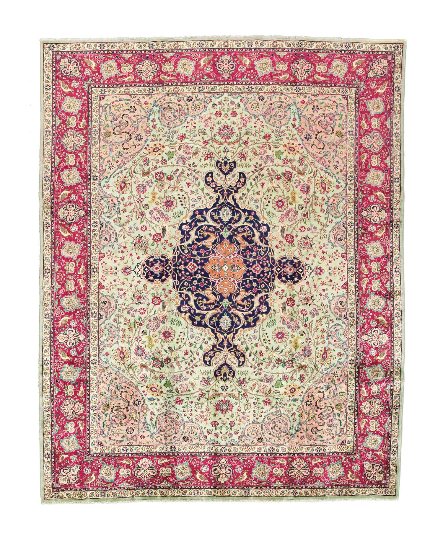 A fine Tabriz carpet