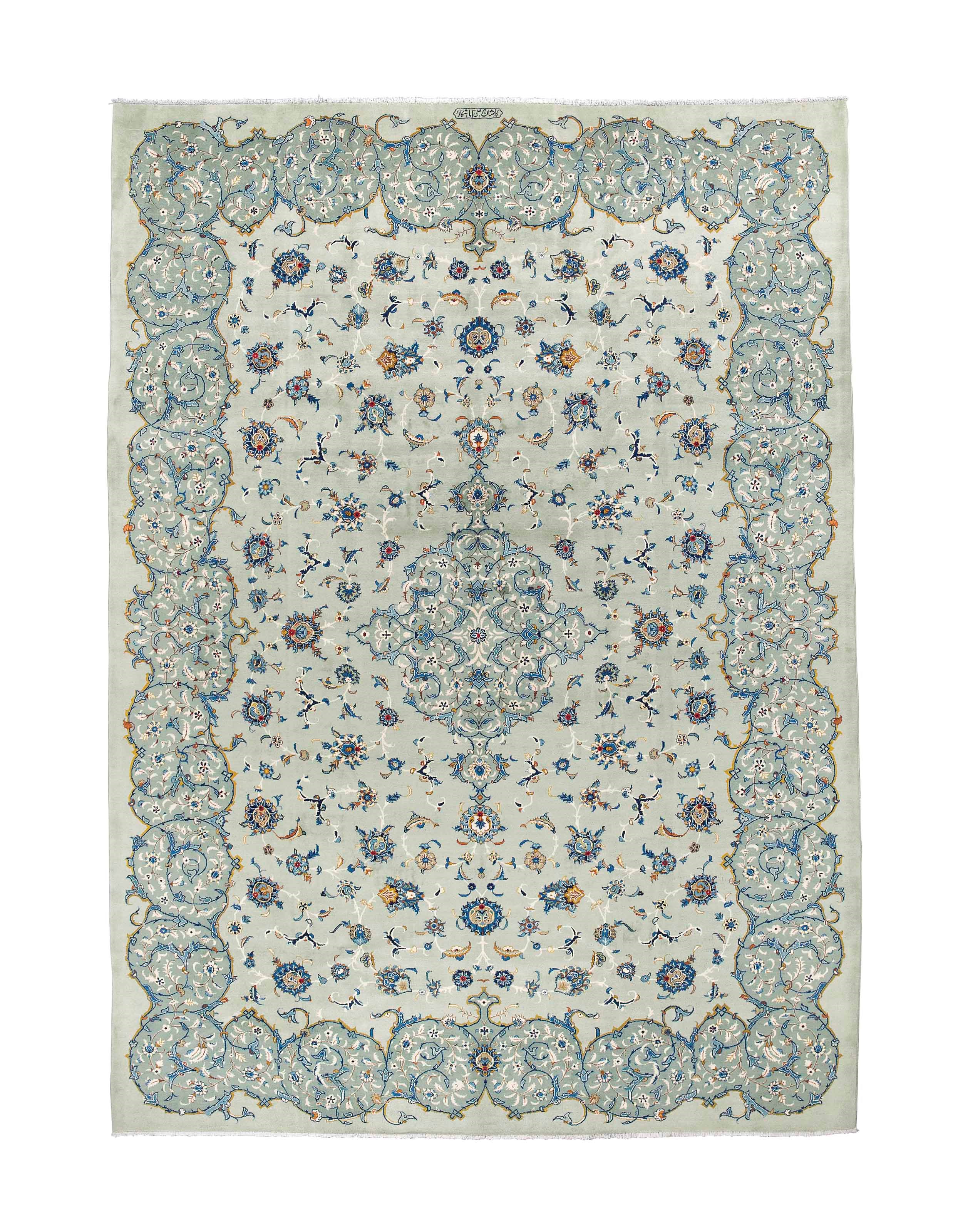 A fine Kashan carpet
