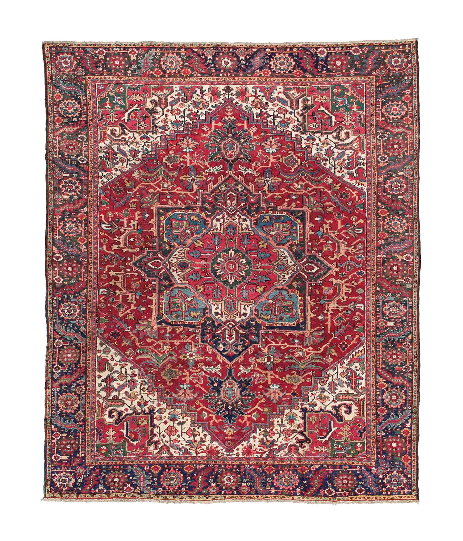 A fine Heriz carpet