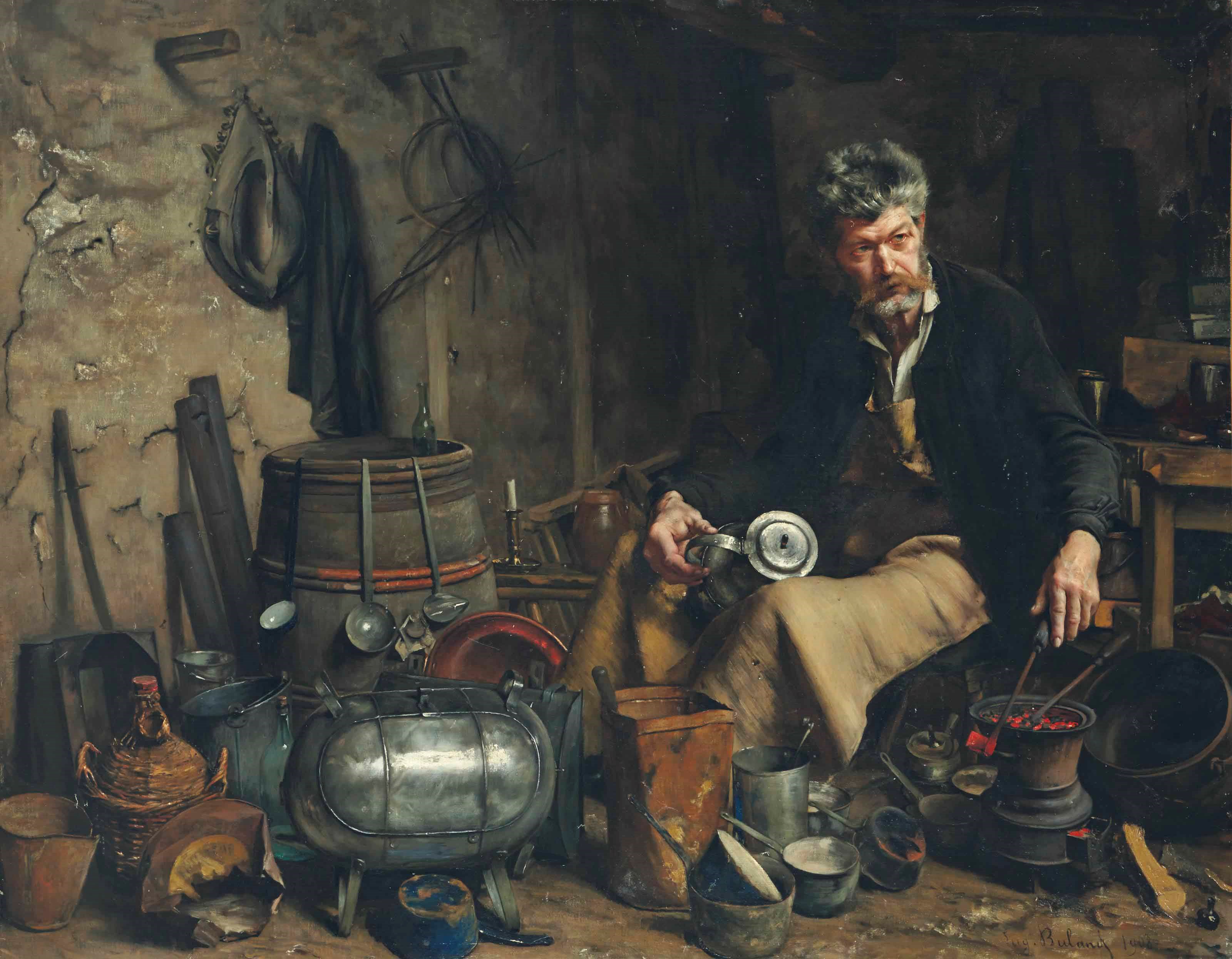 JEAN-EUGENE BULAND (PARIS 1852-1926 CHARLY SUR MARNE)
