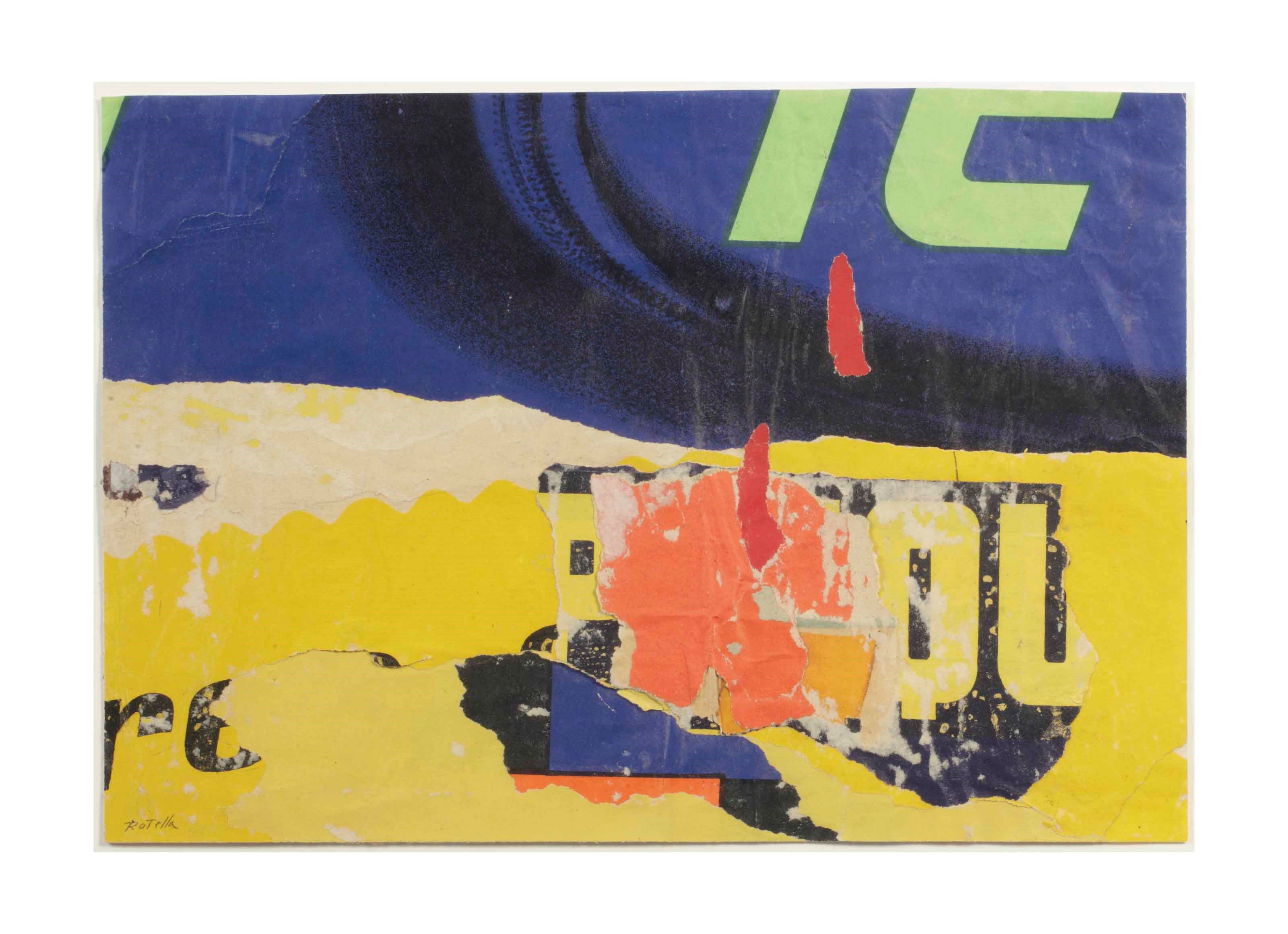 Mimmo Rotella (1918-2006)