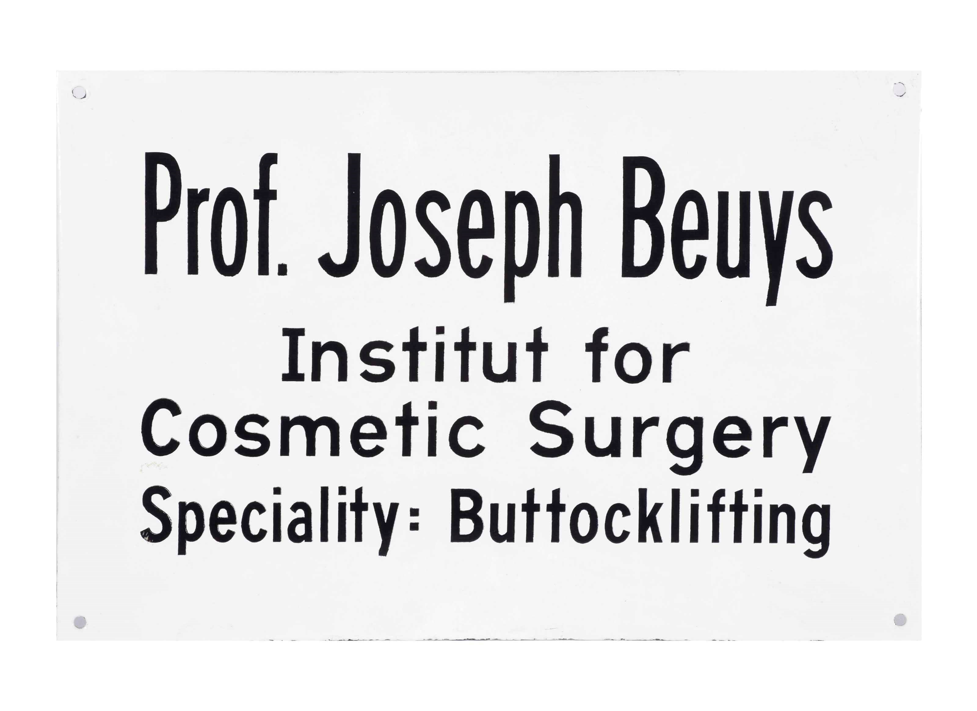 Joseph Beuys (1921-1986)