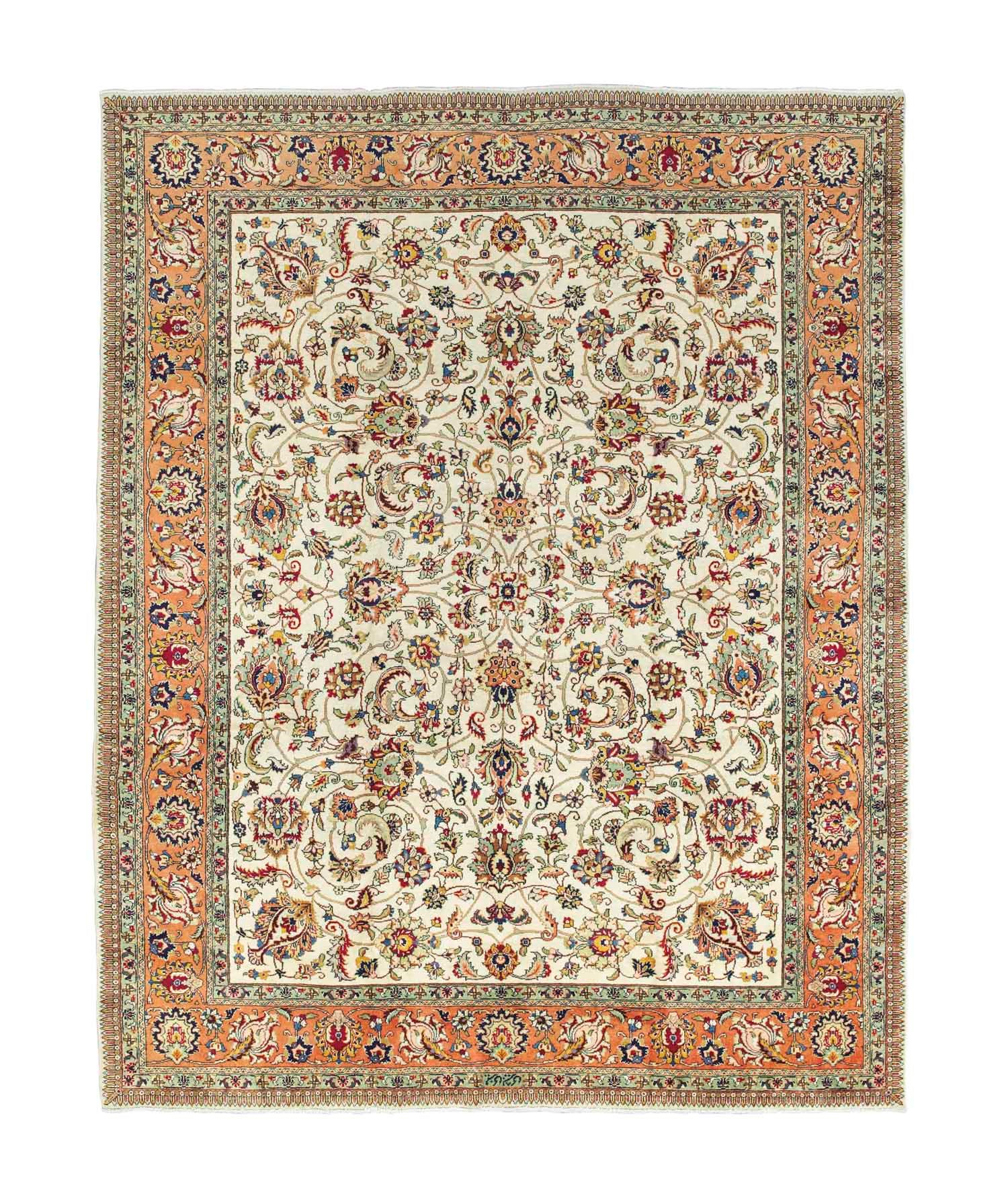 A fine Tabriz carpet