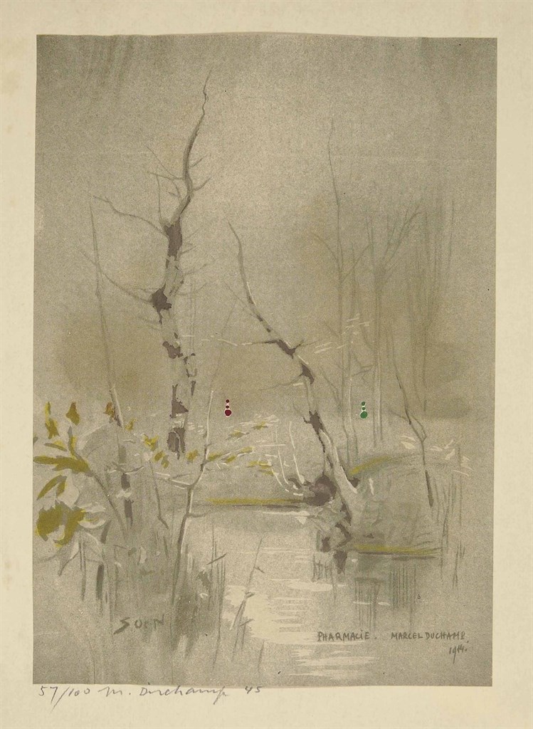 Marcel DUCHAMP (1887-1968). View. The Modern Magazine. Marcel Duchamp Number, Series V, N° 1. Charles Henry Ford editor. New York : 1945. In-4 (320 x 243 mm). Cartonnage d’origine de demi-toile grise, plats de papier crème, le premier portant au centre la mention 57% au composteur rouge, jaquette de l’éditeur.