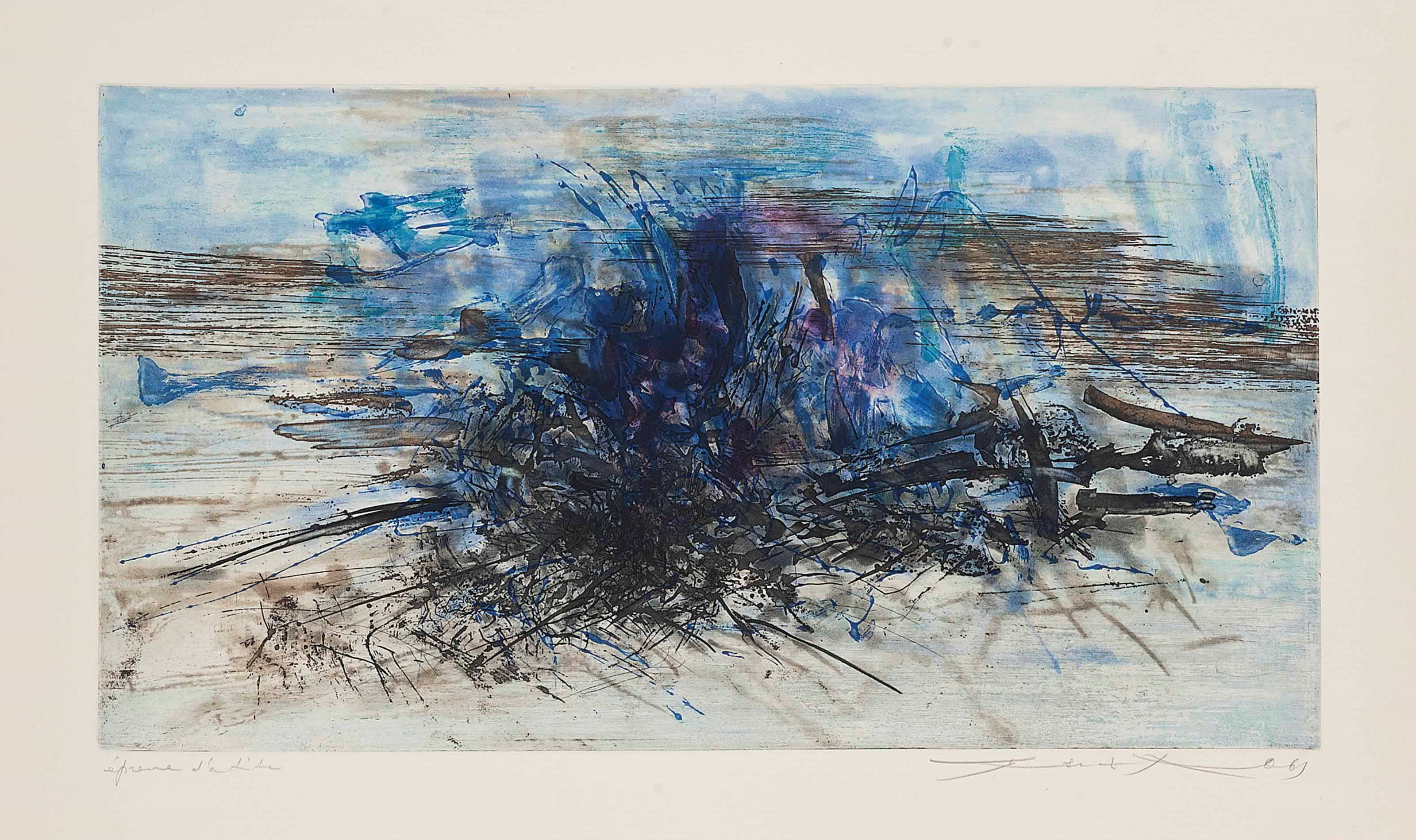 Zao Wou-Ki (1920-2013)