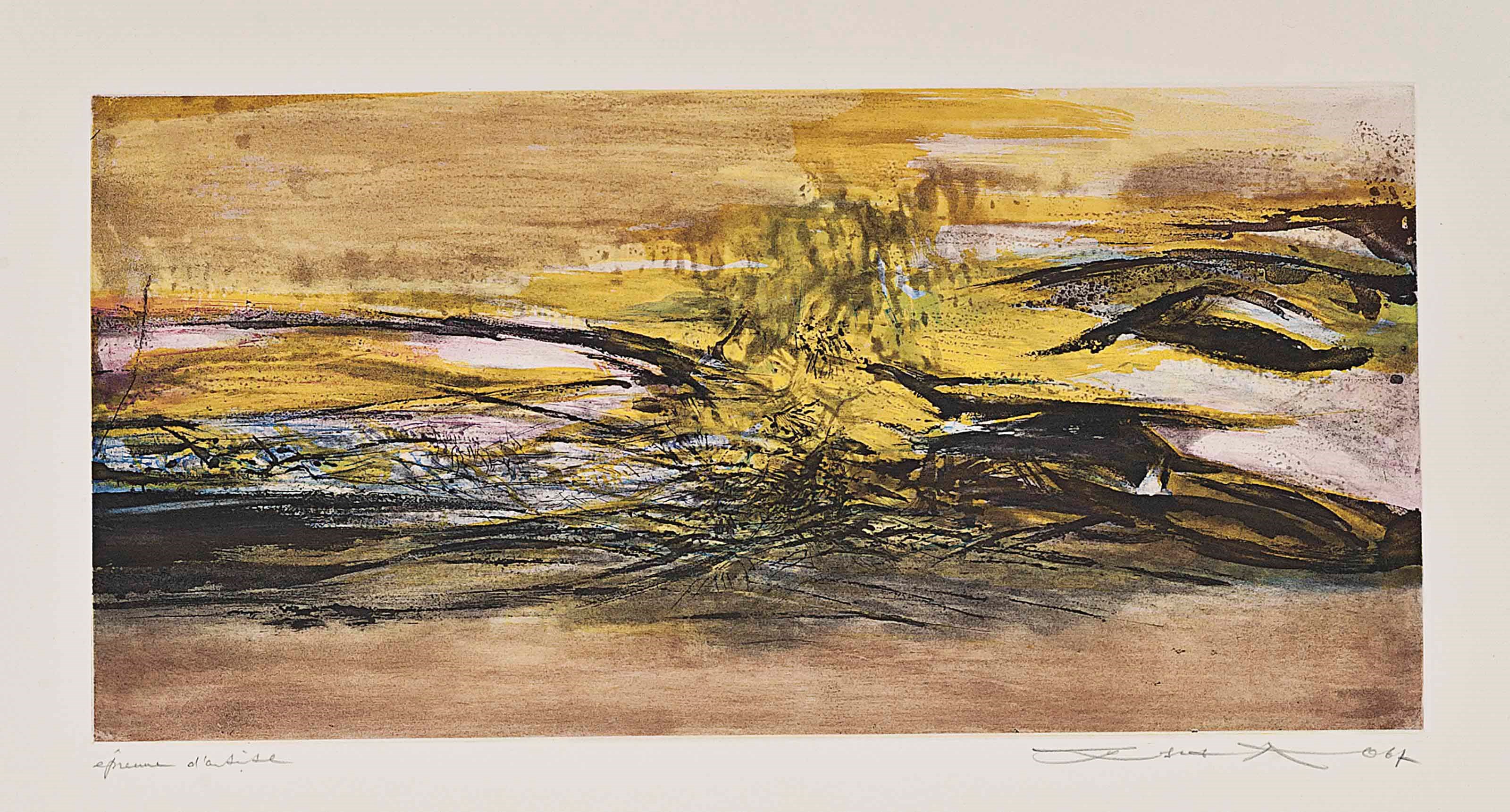 Zao Wou-Ki (1920-2013)