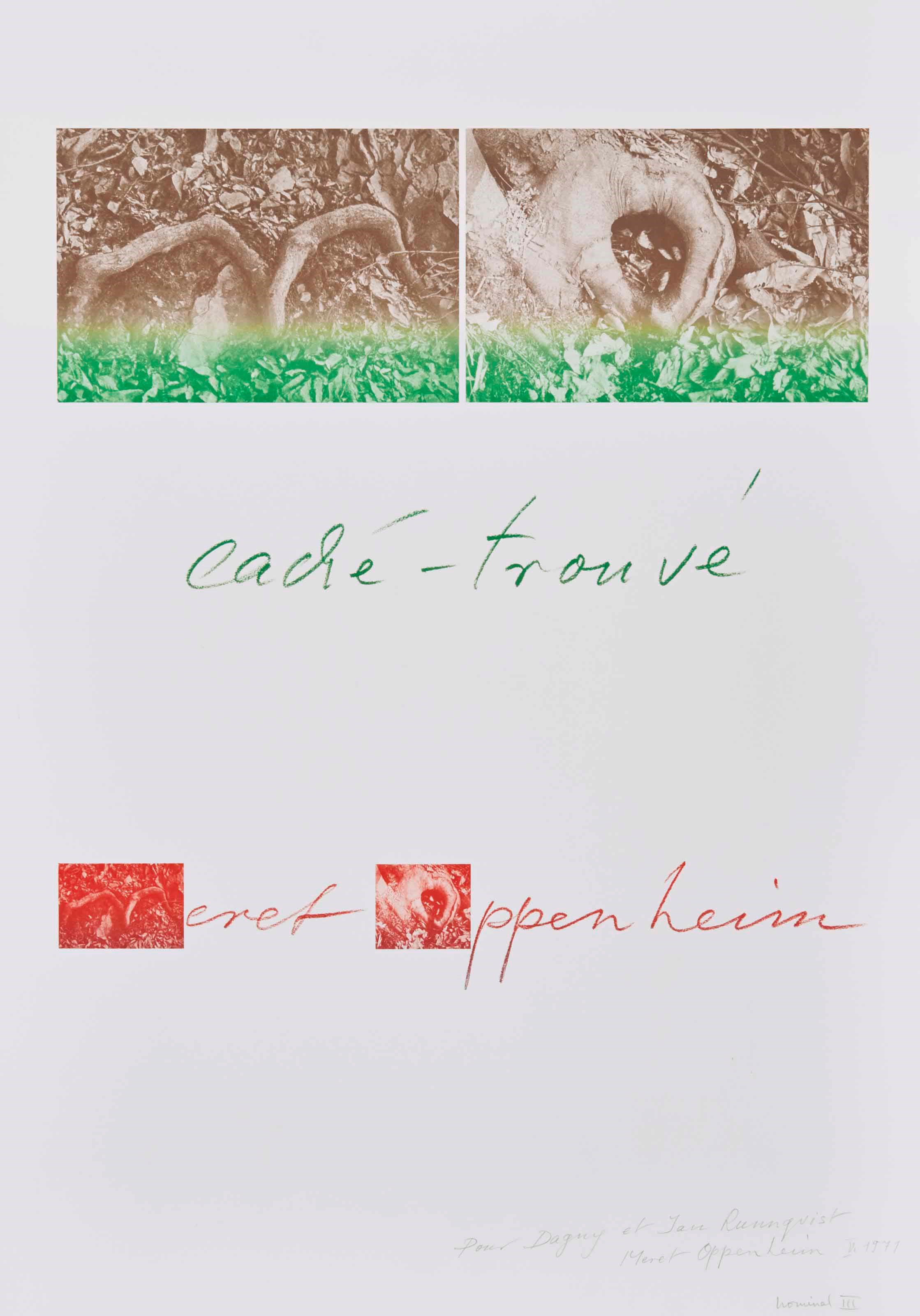 MERET OPPENHEIM (1913-1985)