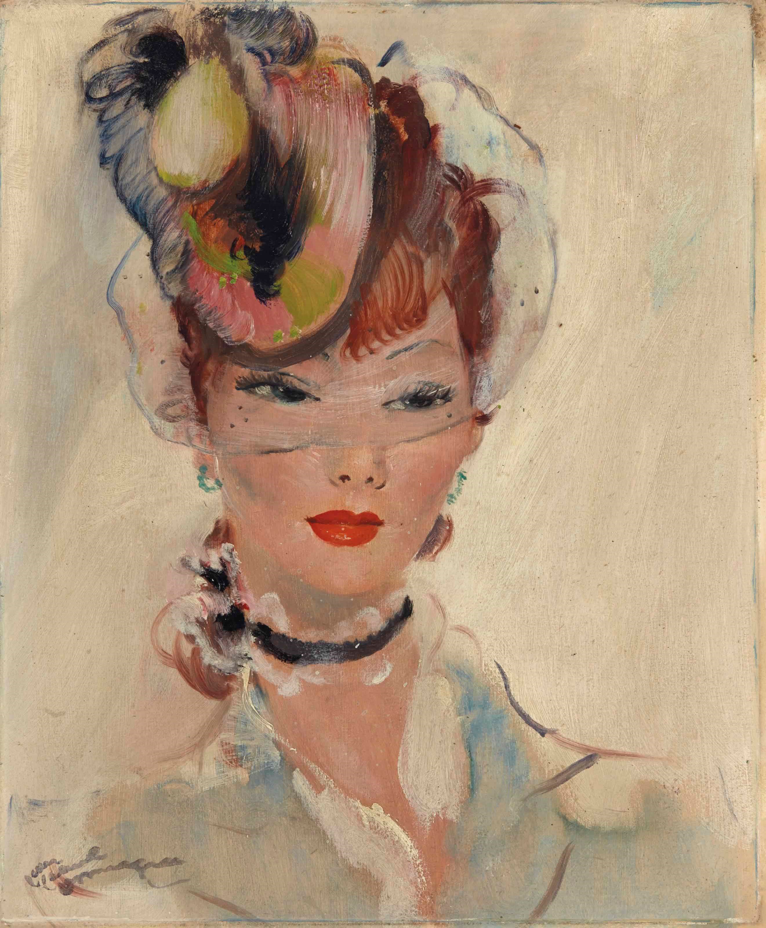JEAN-GABRIEL DOMERGUE(1889-1962)