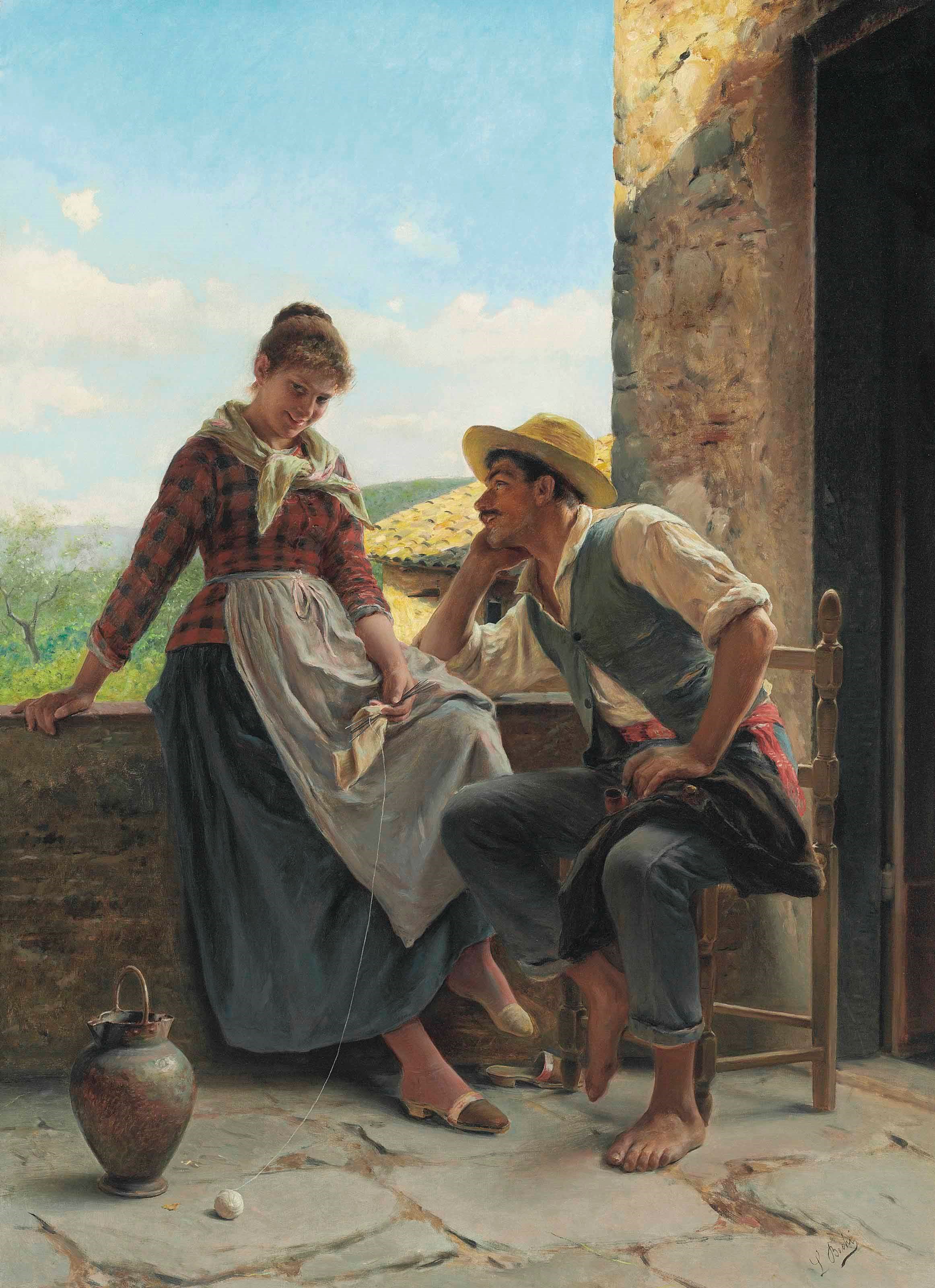 Luigi Bechi (Italian, 1830-1919)