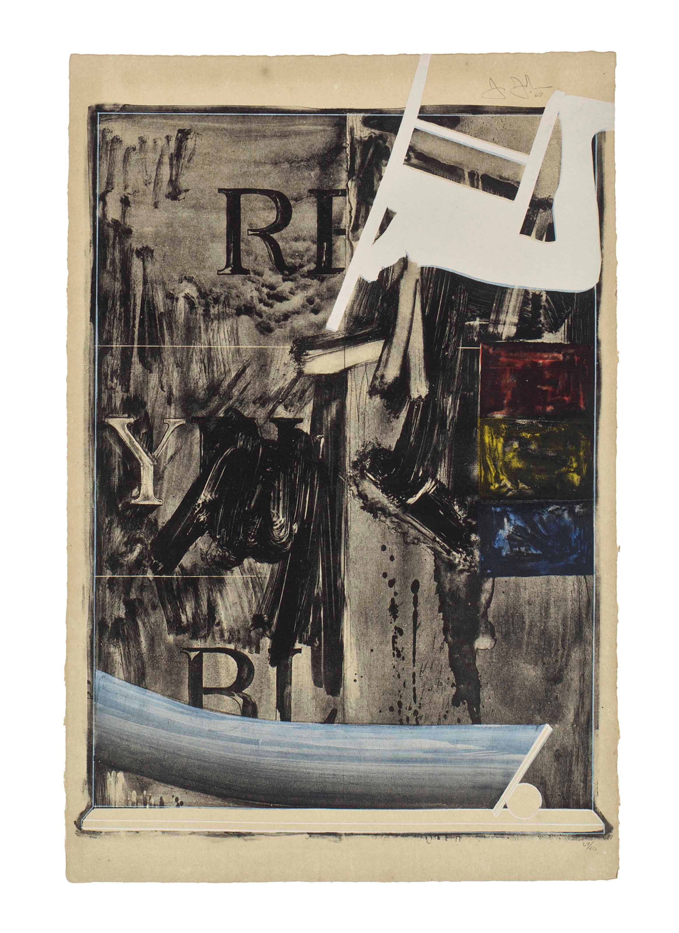JASPER JOHNS (B. 1930)