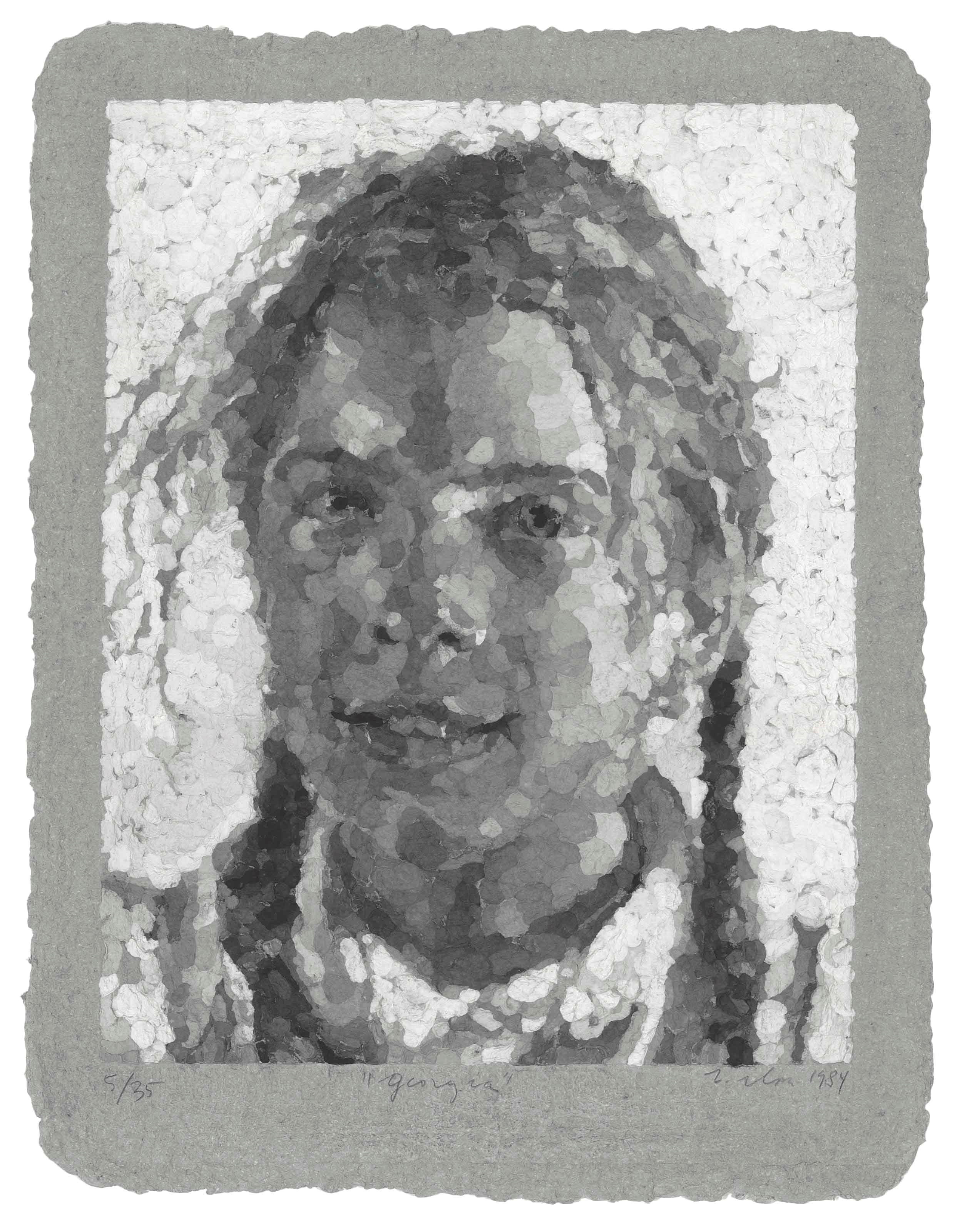 CHUCK CLOSE (B. 1940)