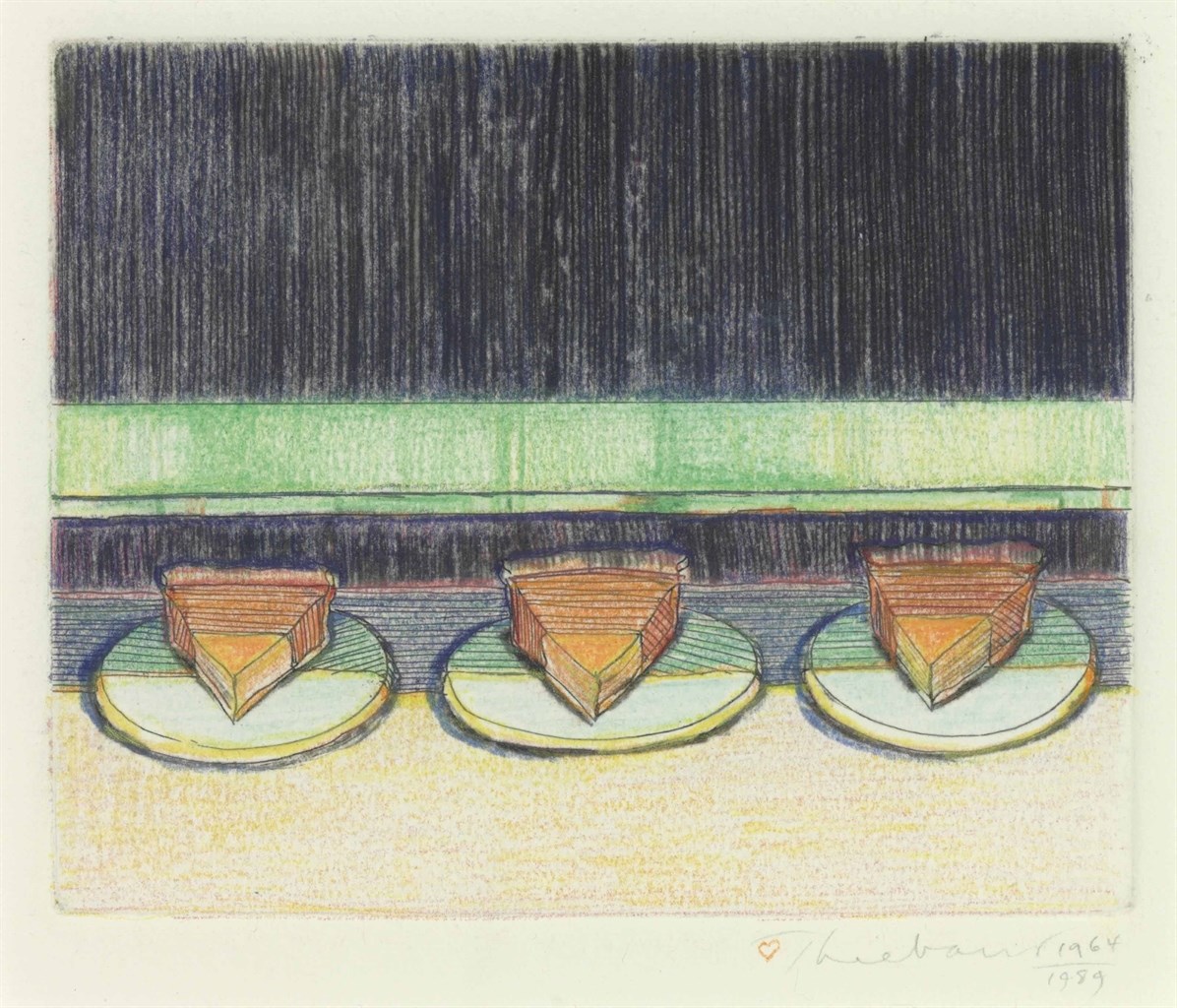Wayne Thiebaud (b. 1920)