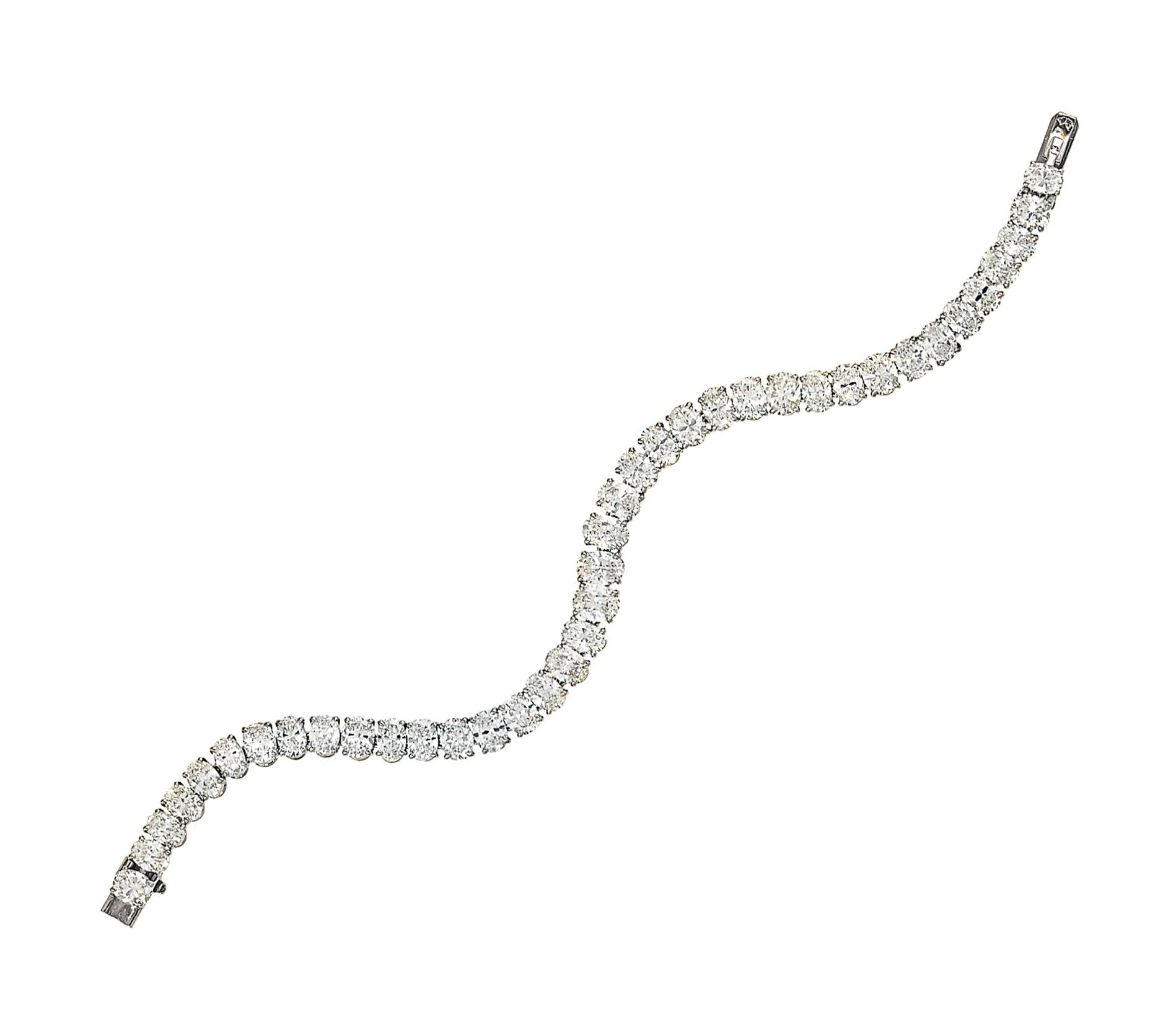 A diamond bracelet