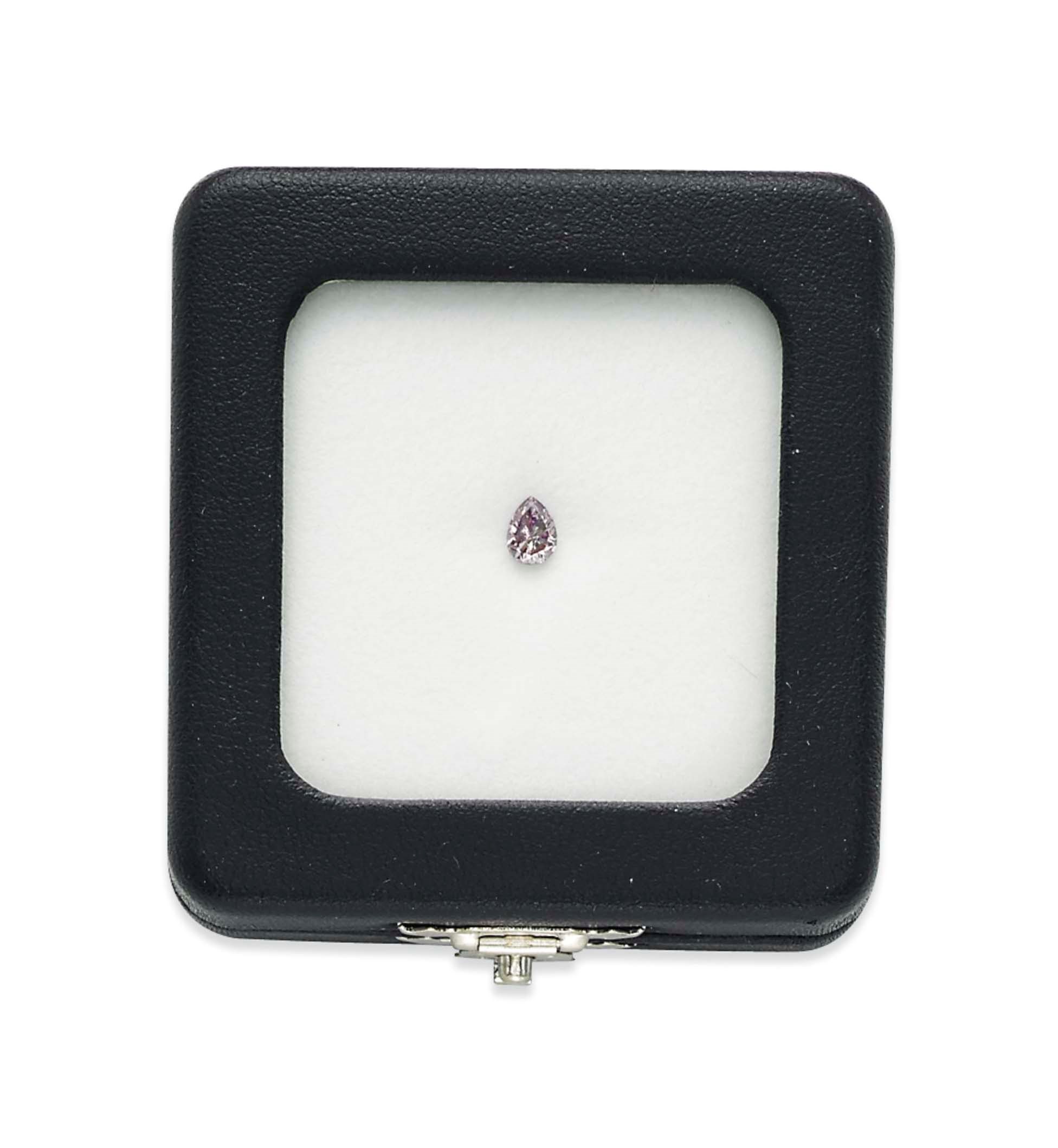 AN UNMOUNTED COLOURED DIAMOND