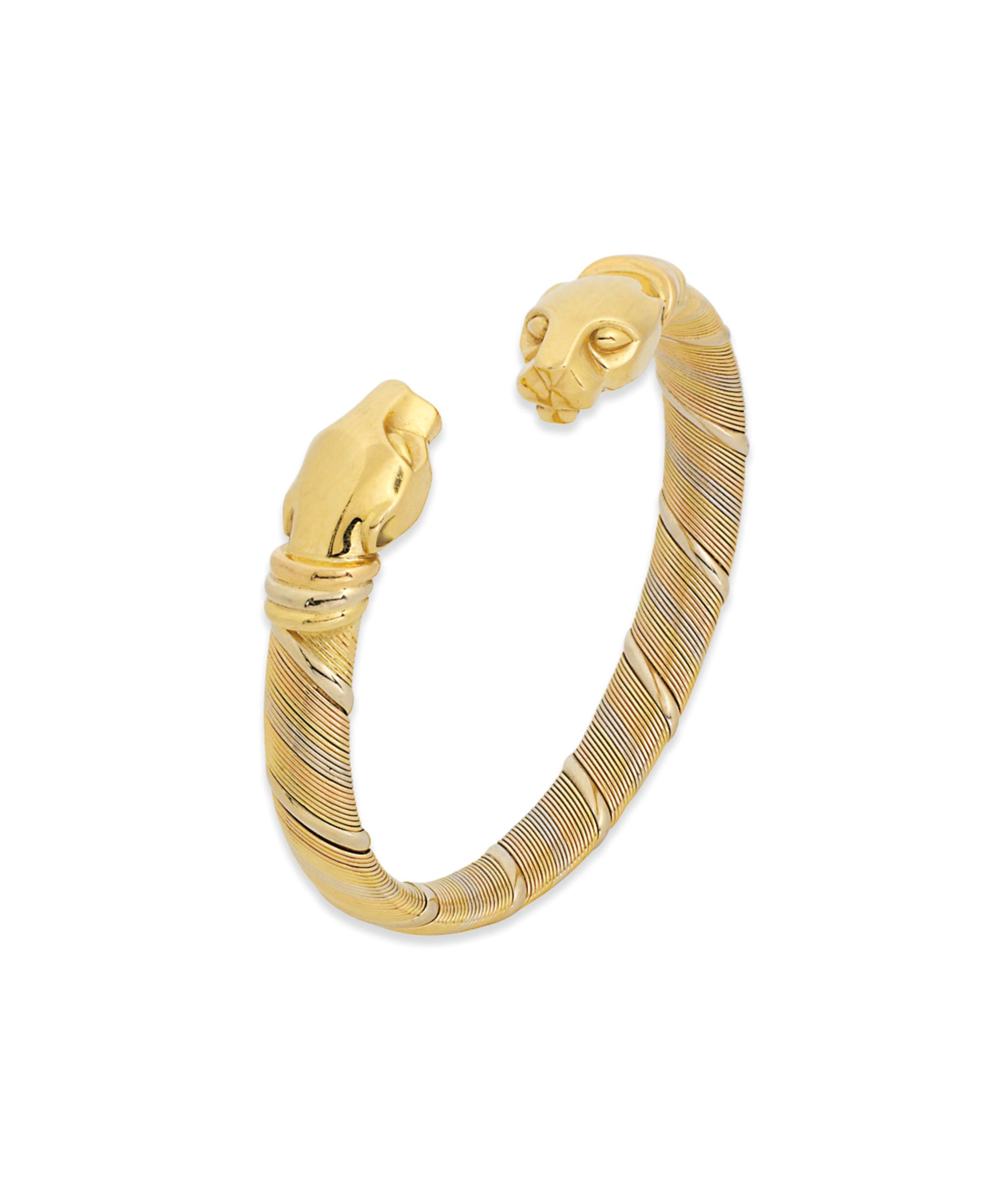 A 'PANTHERE' BANGLE, BY CARTIER