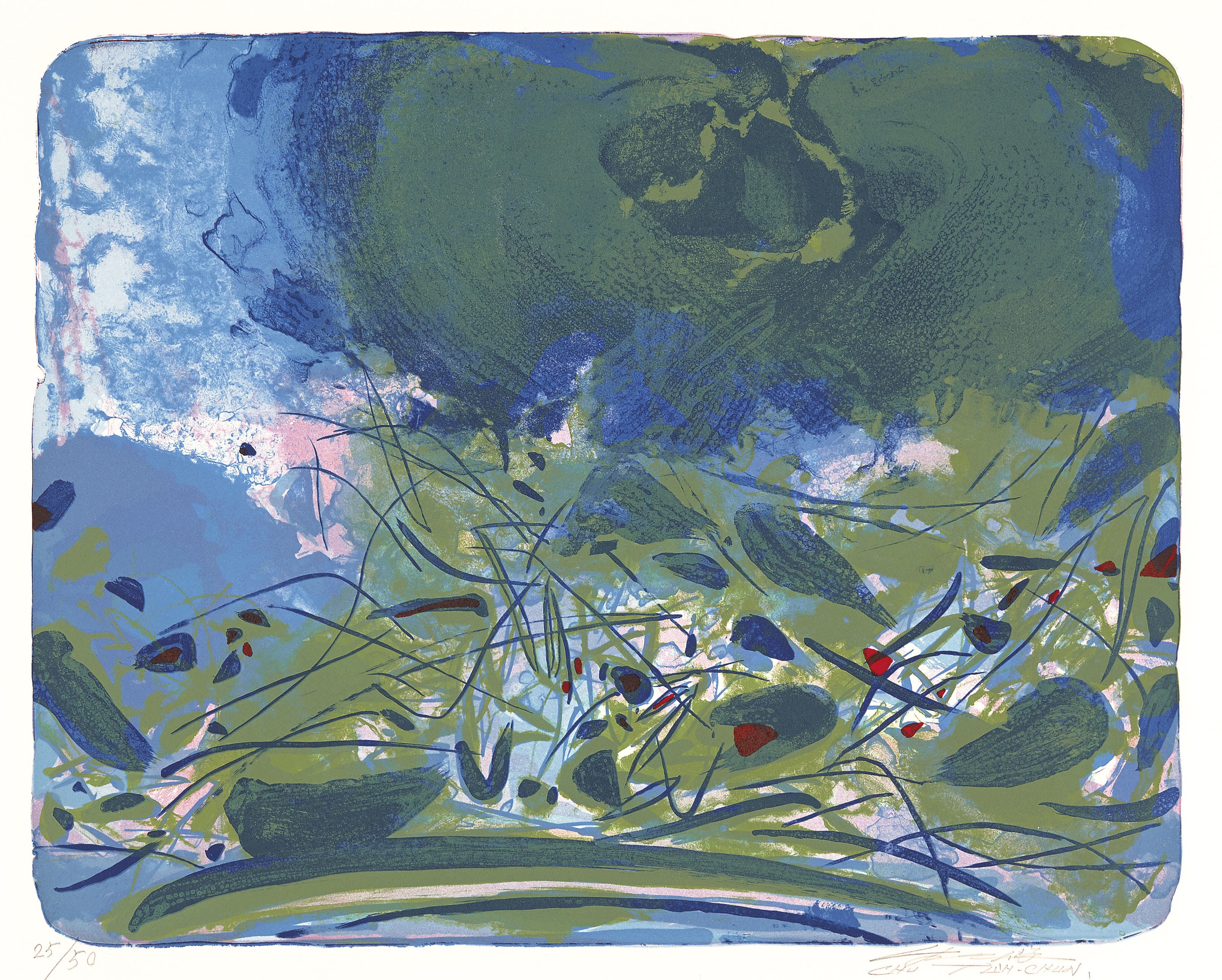 CHU TEH-CHUN (ZHU DEQUN, French/Chinese, 1920-2014)