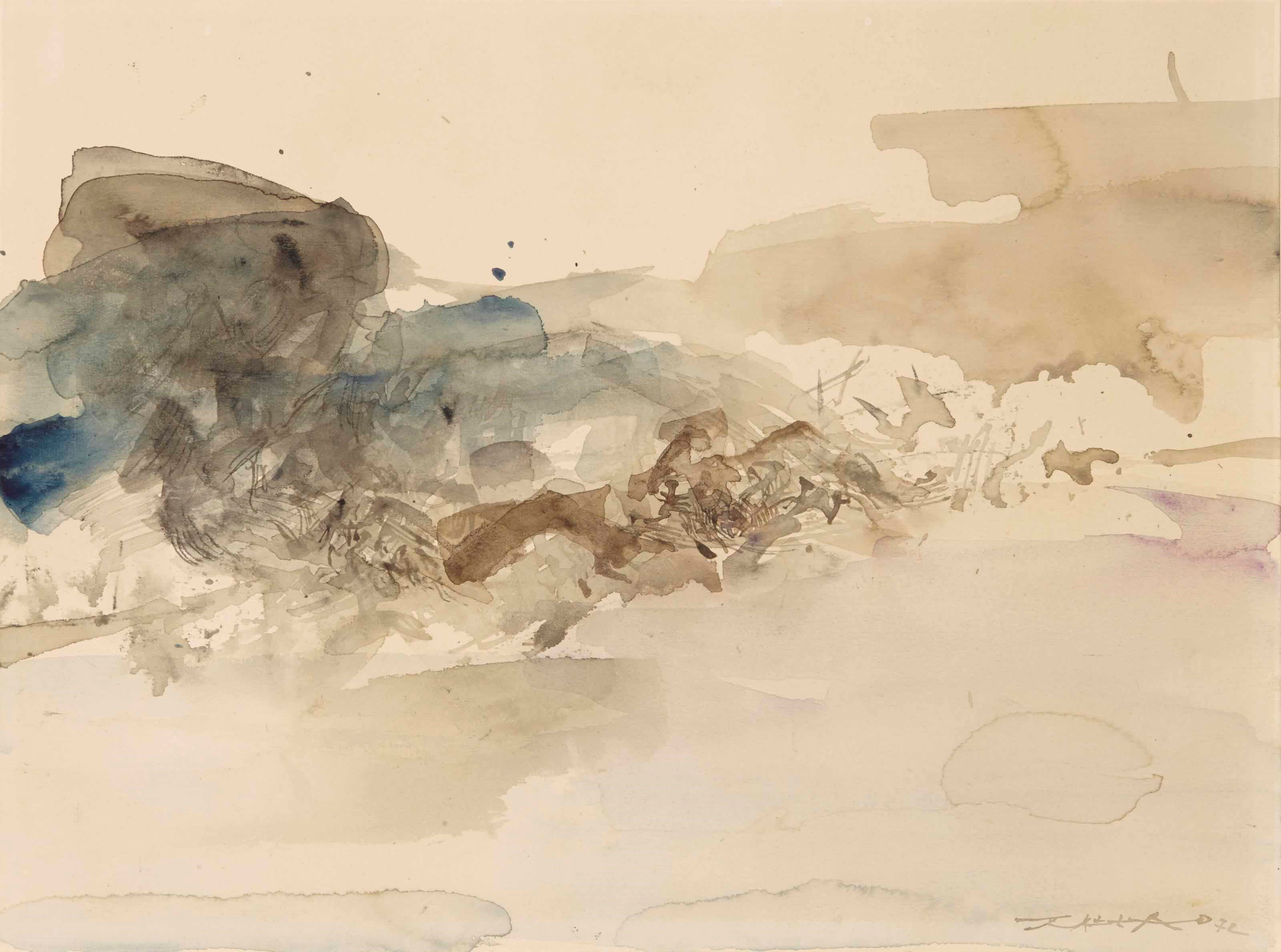 ZAO WOU-KI (1920-2013)