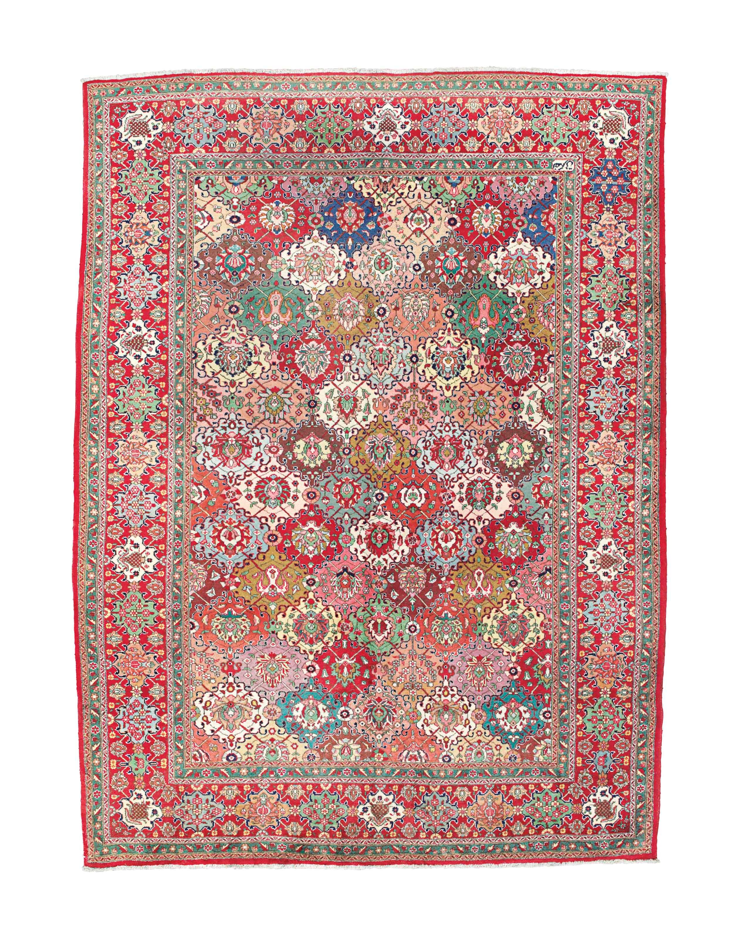 A fine Tabriz carpet