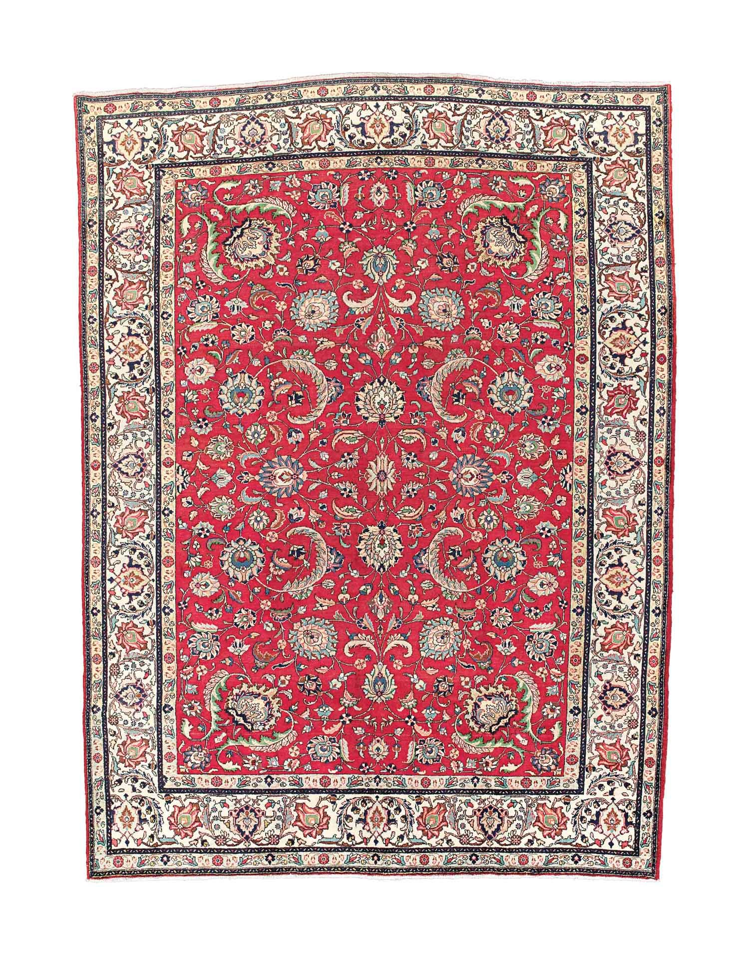 A fine Tabriz carpet