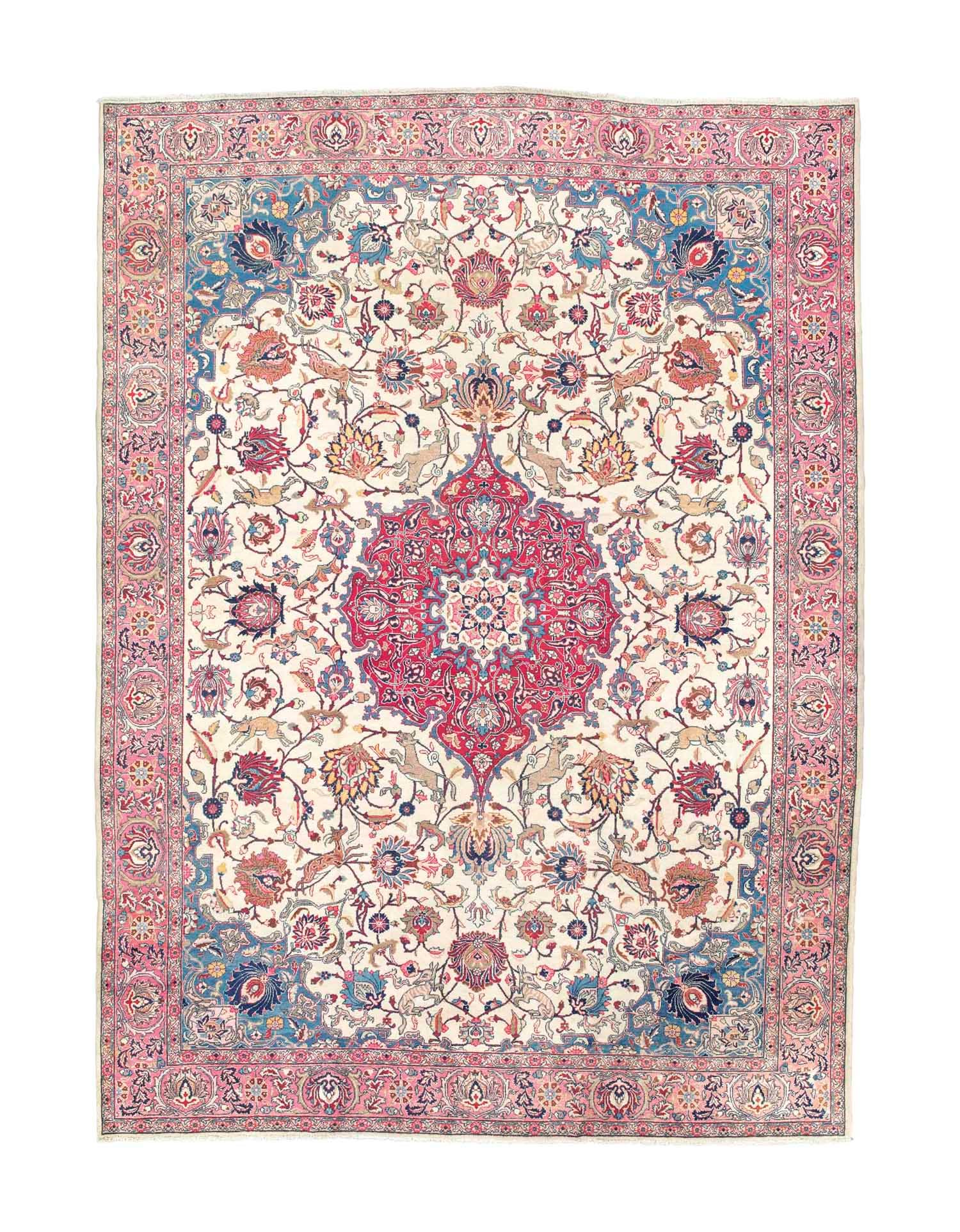A Tabriz carpet