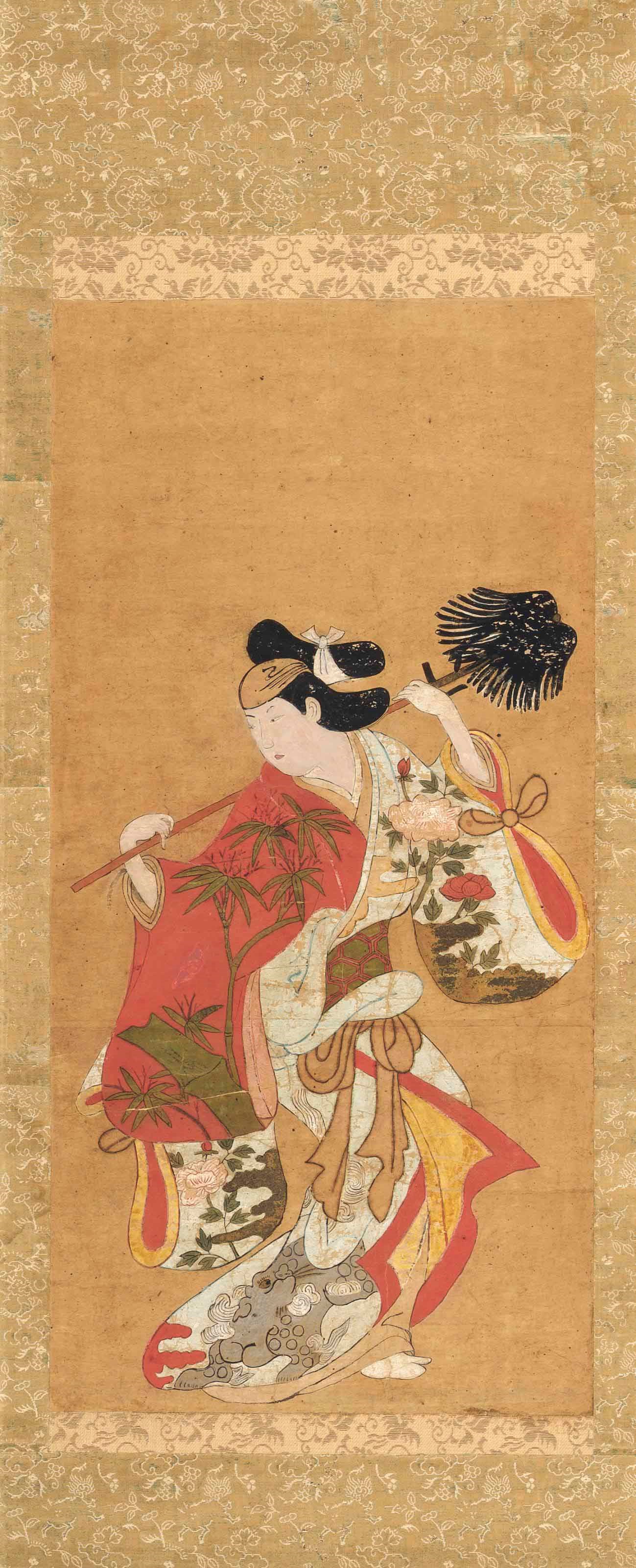 A JAPANESE HANGING SCROLL