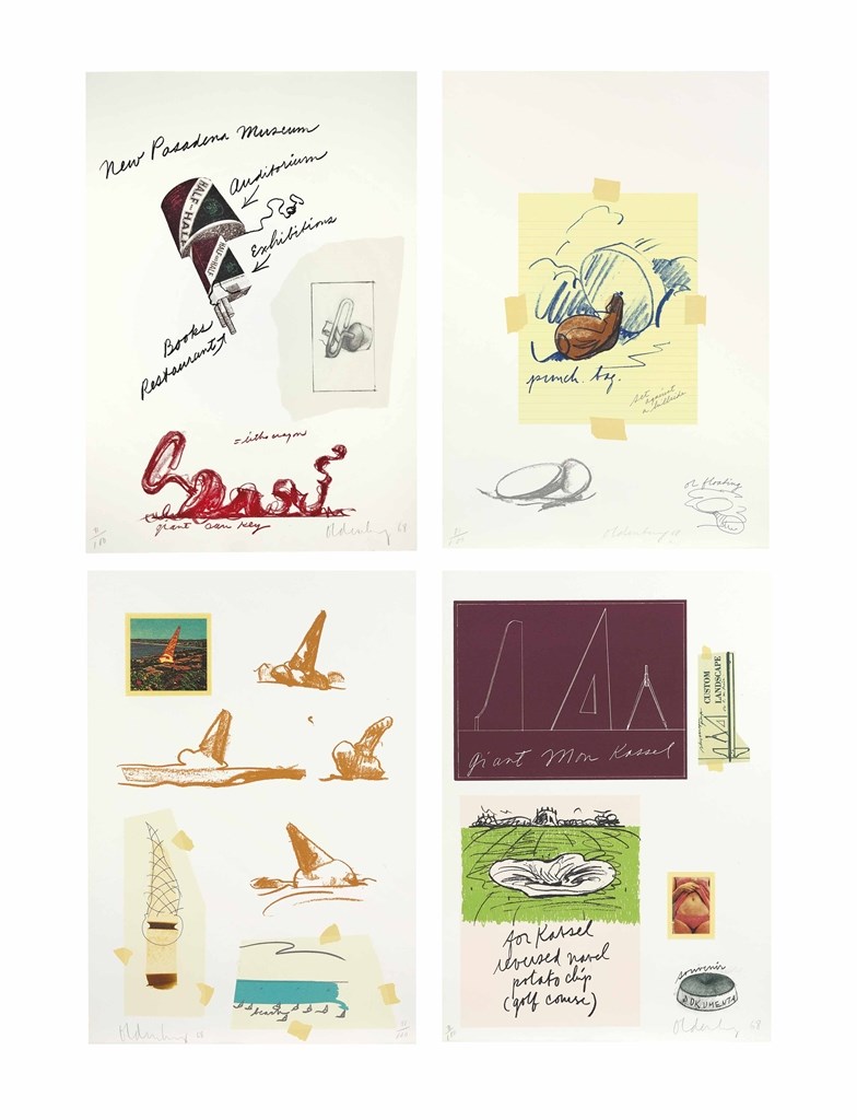 CLAES OLDENBURG (B. 1929)