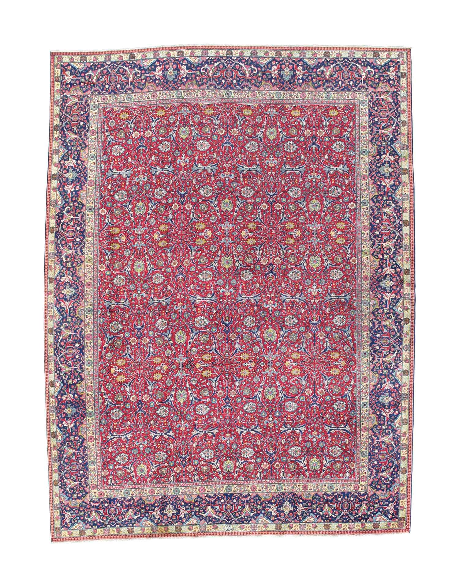 A fine Tabriz carpet