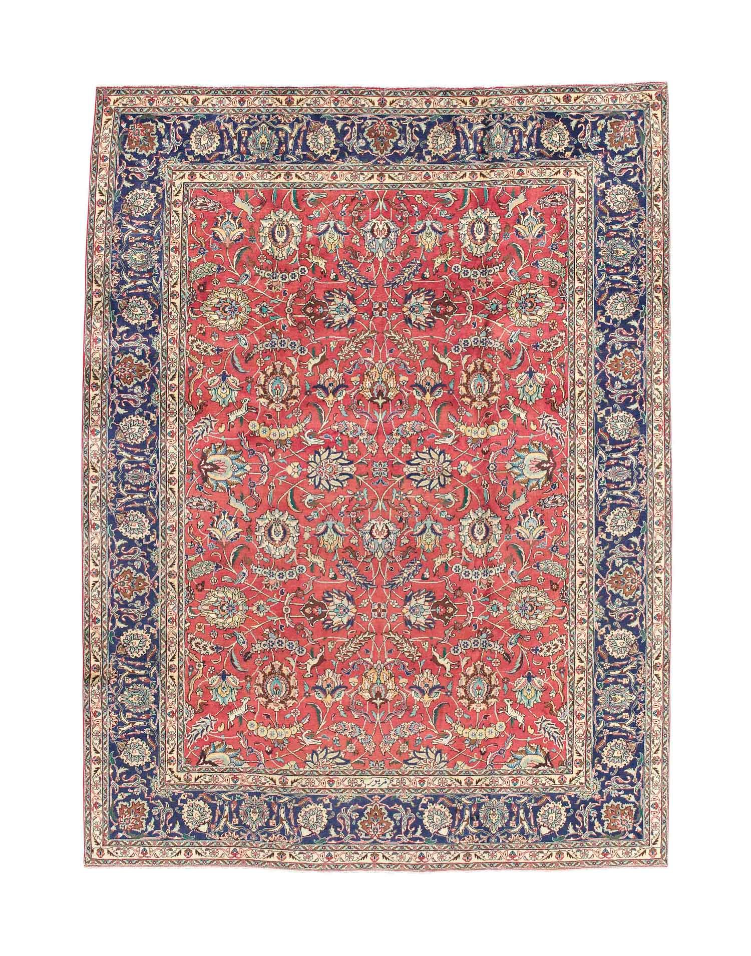 A fine Tabriz carpet