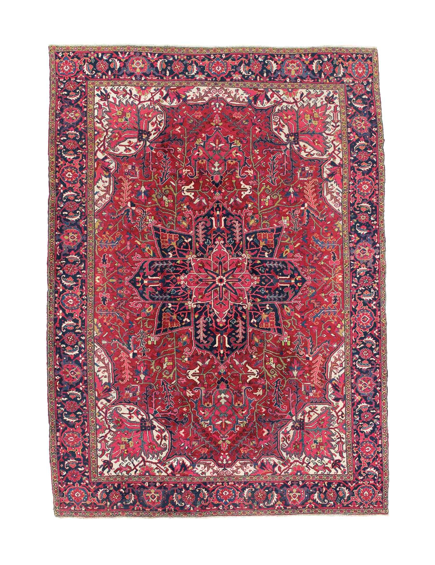 A fine Heriz carpet