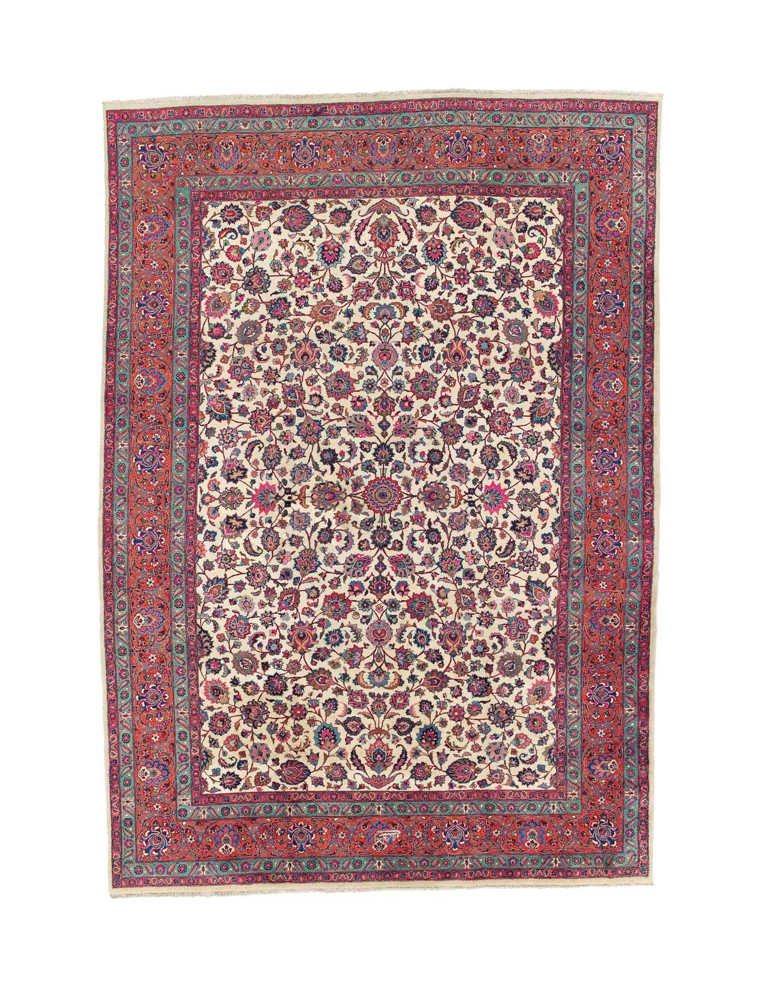 A fine North-East Persian carpet