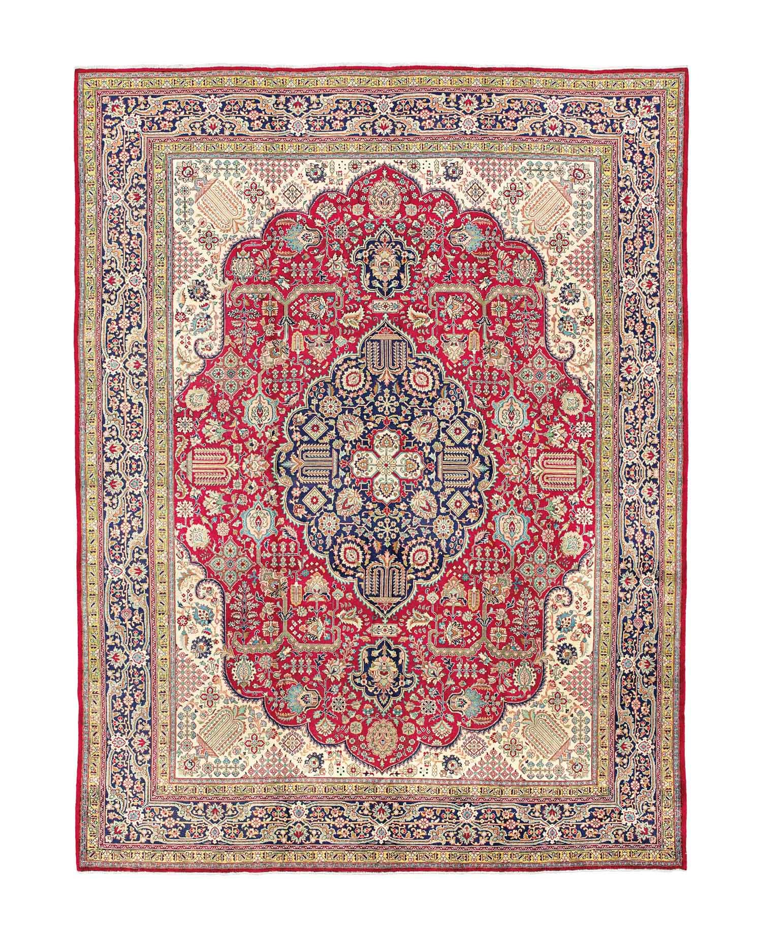A fine Tabriz carpet