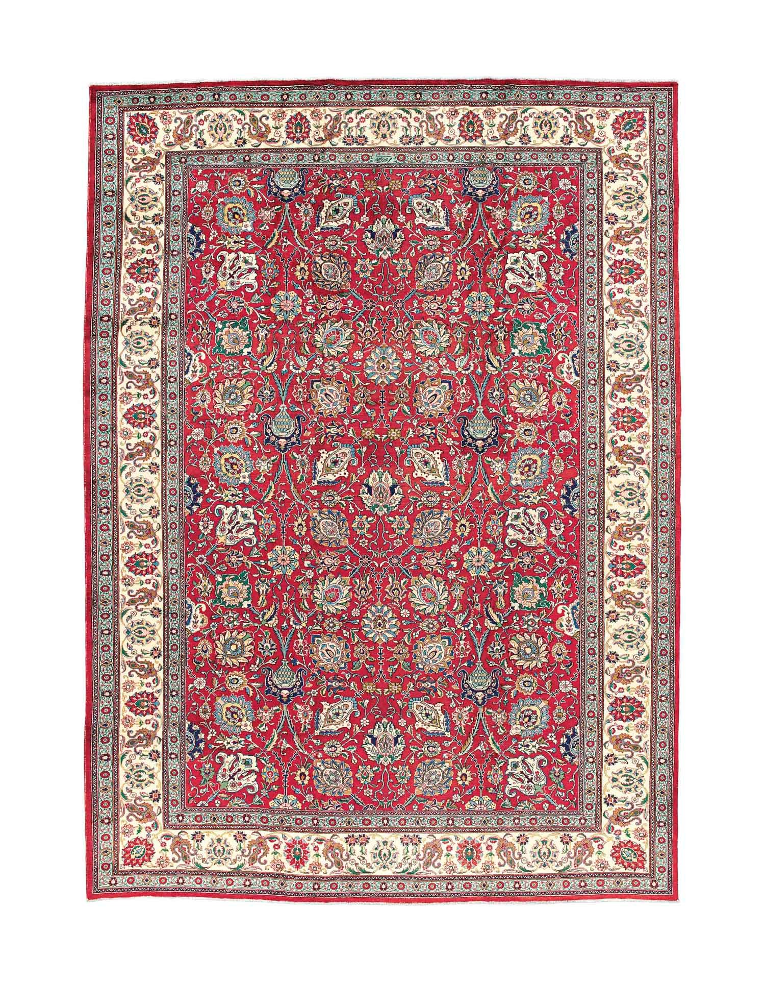 A fine Tabriz carpet
