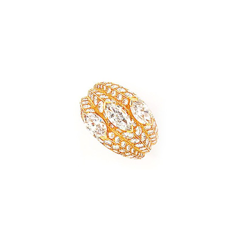 A diamond dress ring