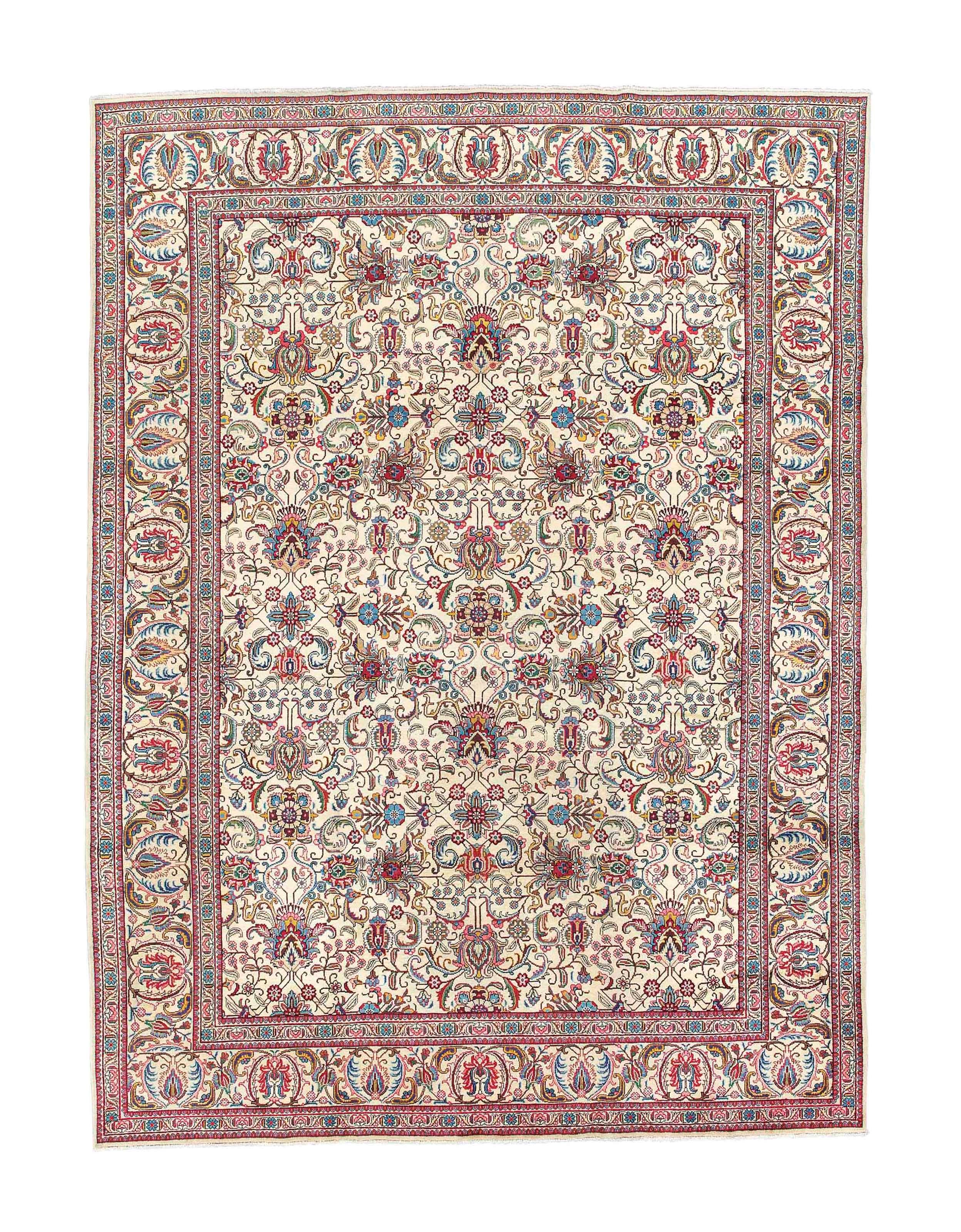 A fine Tabriz carpet
