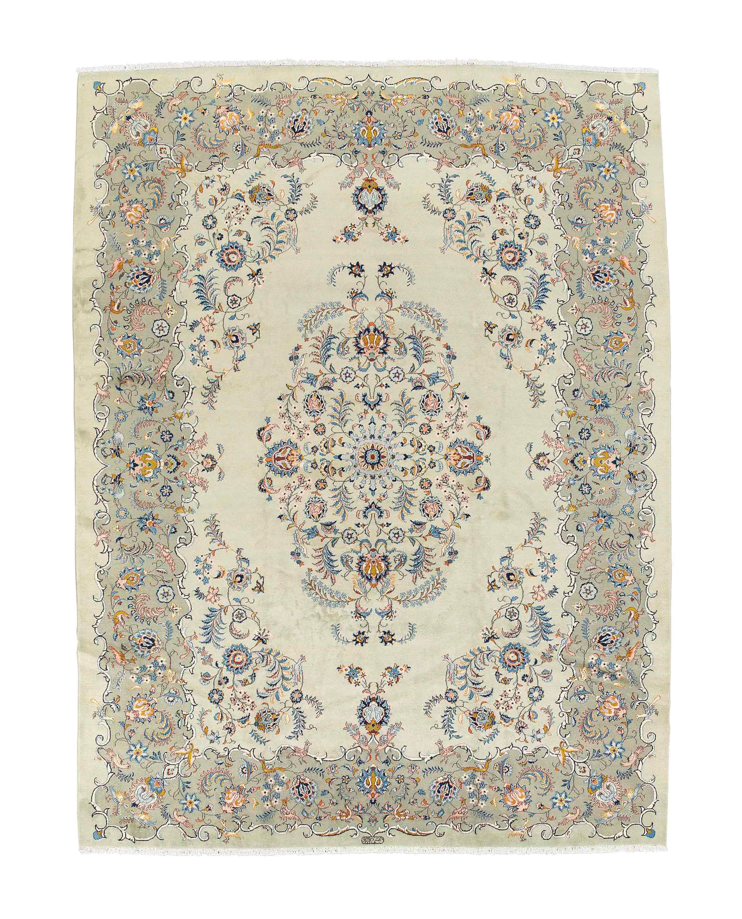 A fine Kashan carpet