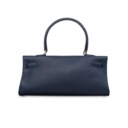 A BLEU DE MALTE CLÉMENCE LEATHER FRINGE SHOULDER KELLY WITH PALLADIUM HARDWARE