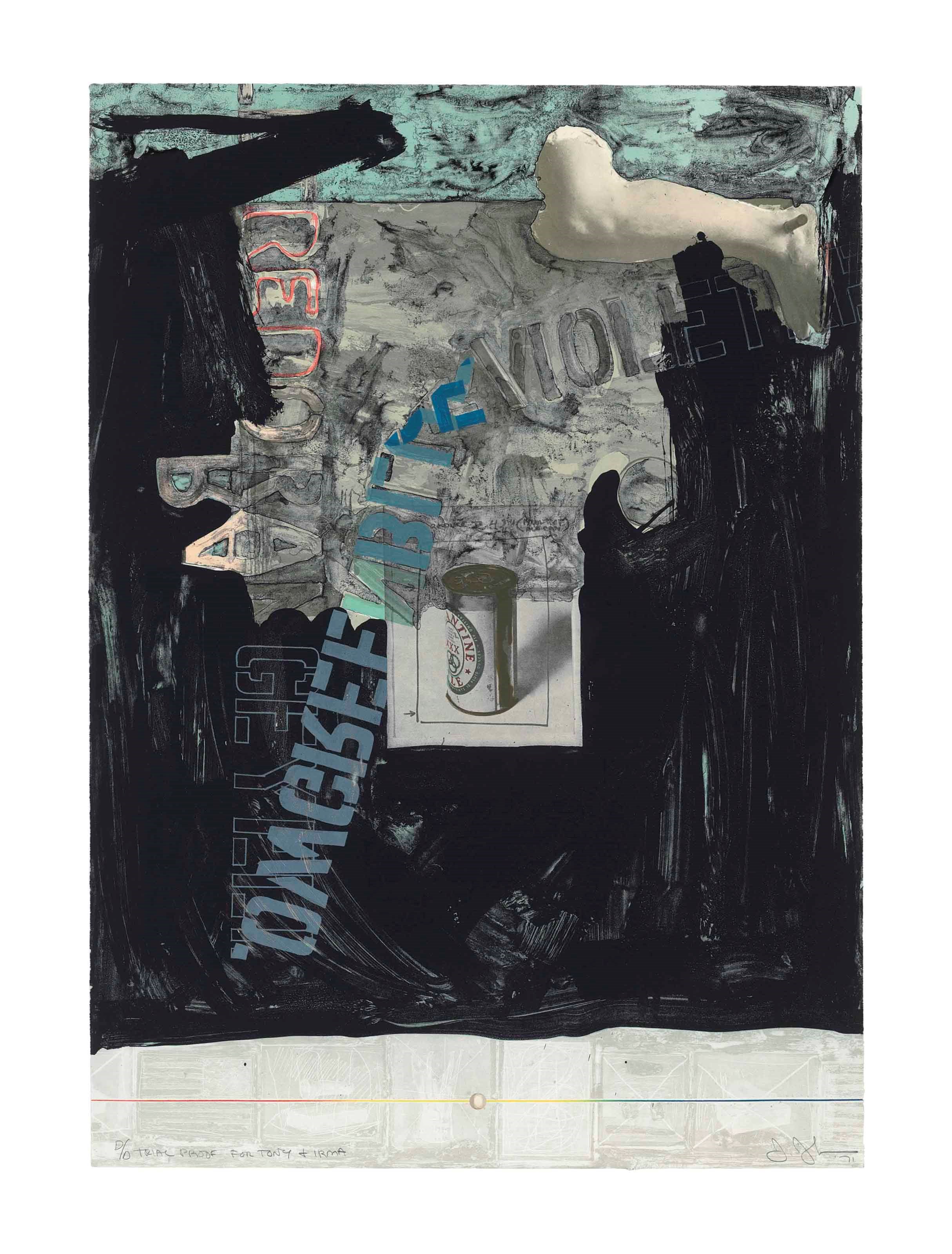 JASPER JOHNS (b. 1930)