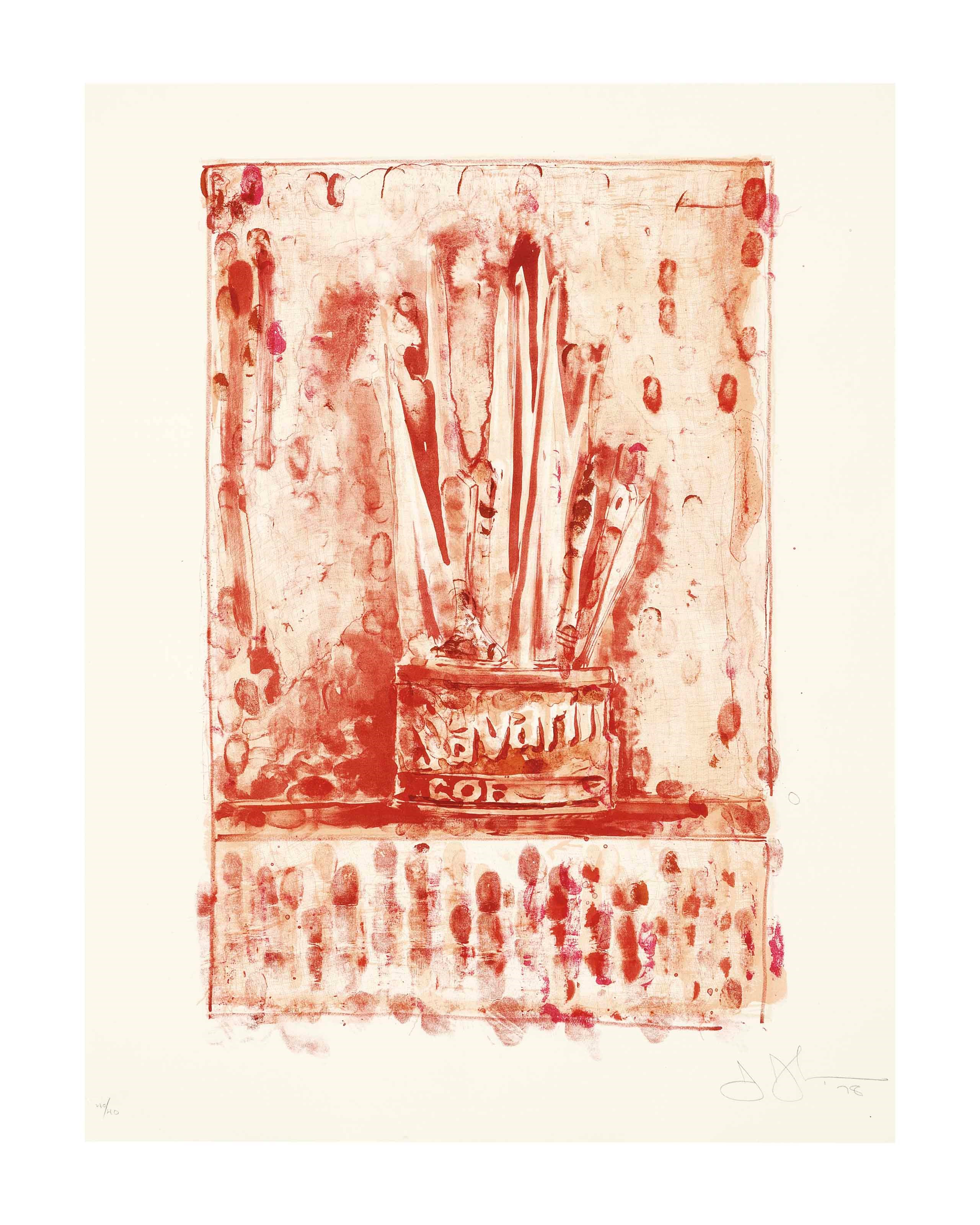 JASPER JOHNS (B. 1930)