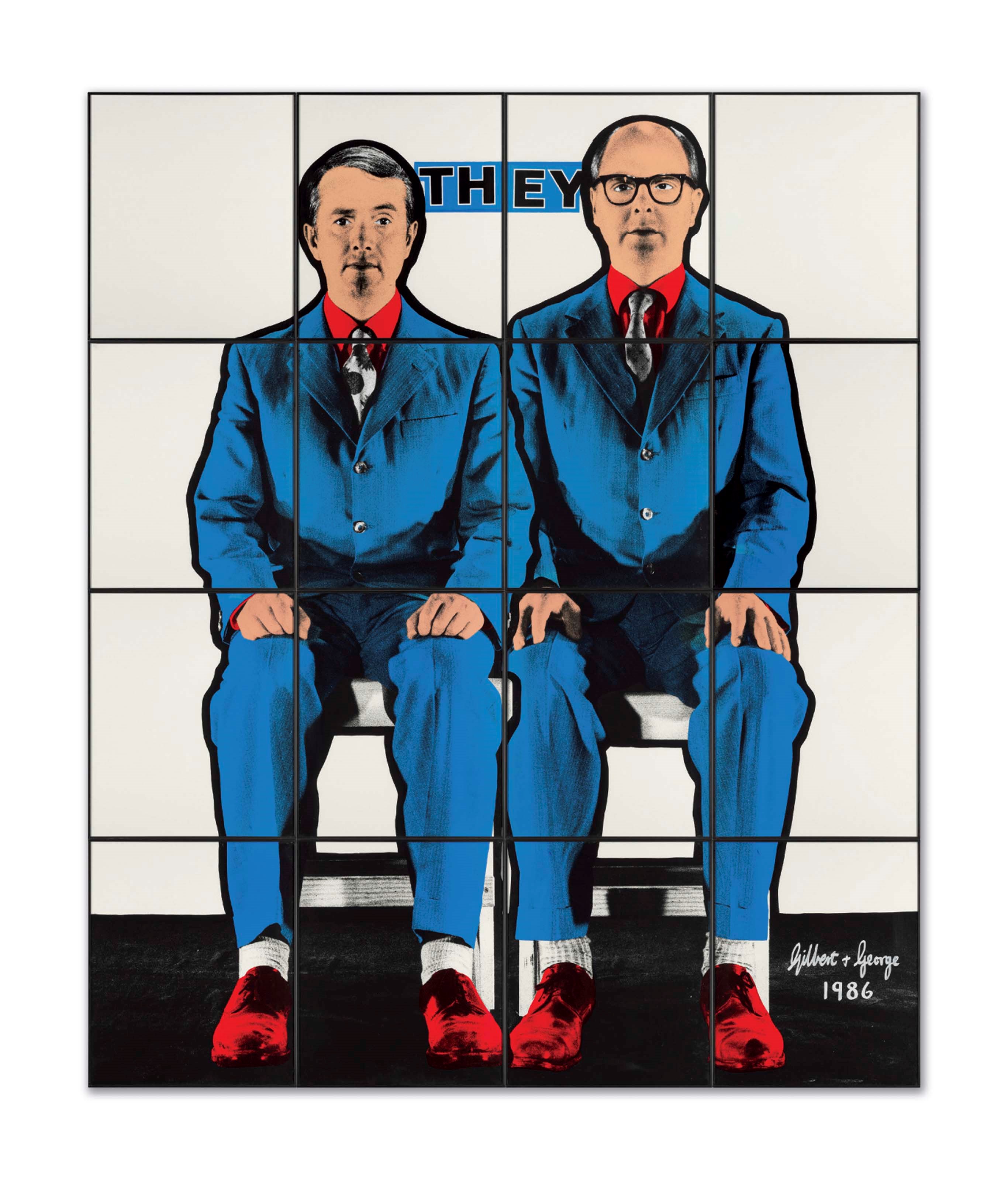 Gilbert & George (B. 1943 & B. 1942)