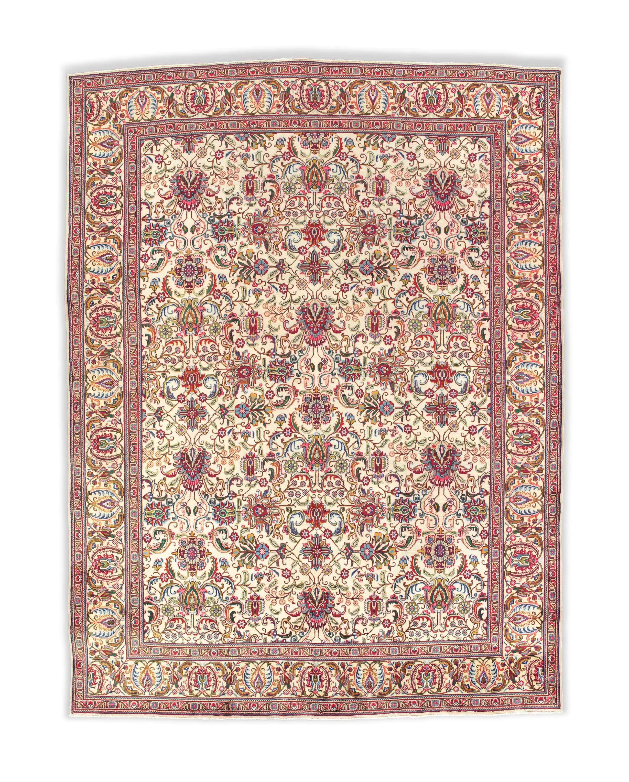 A Tabriz carpet