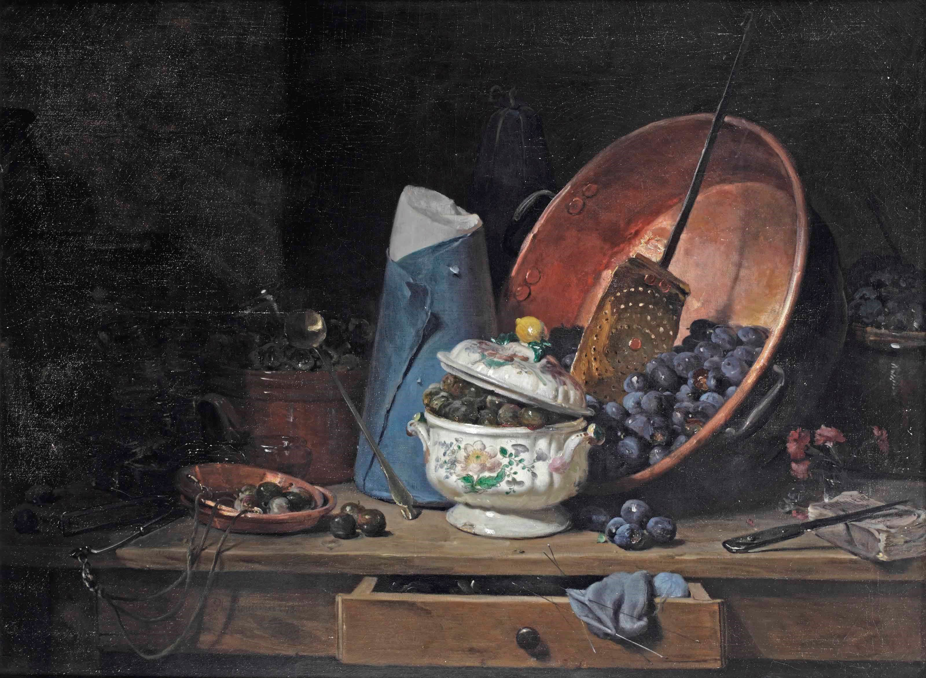 Phillippe Rousseau (Paris 1816-1887 Acquigny)