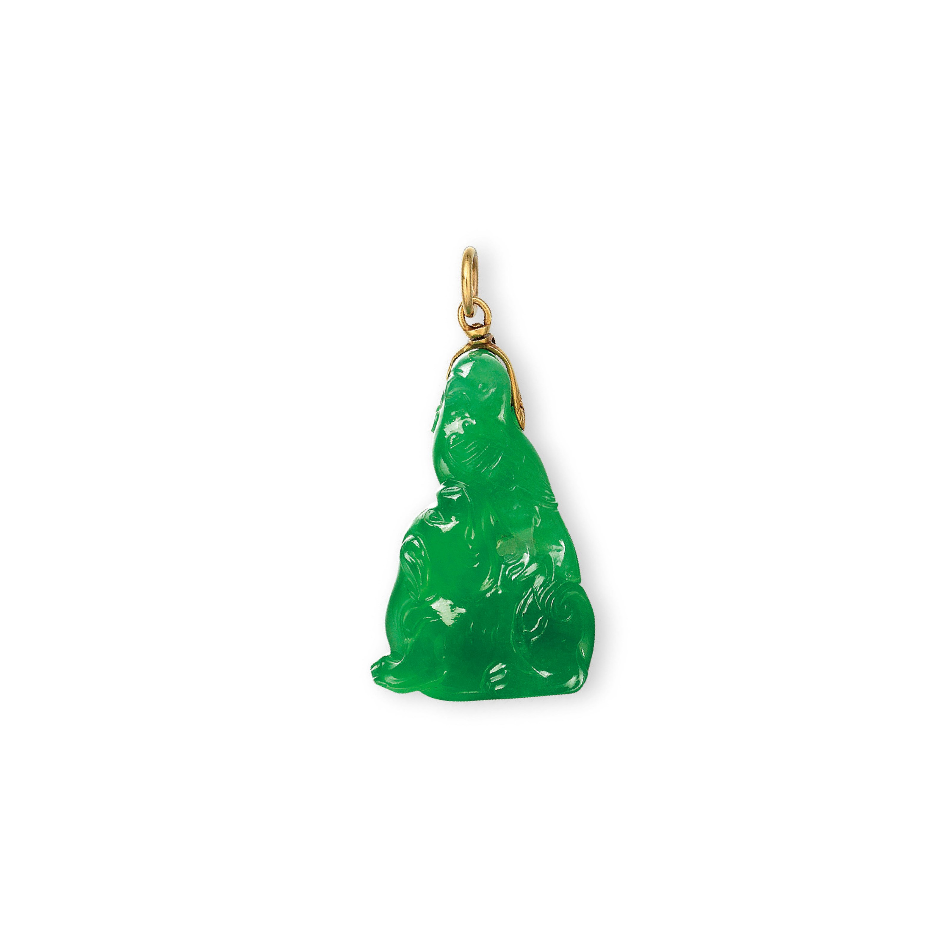 A JADEITE PENDANT