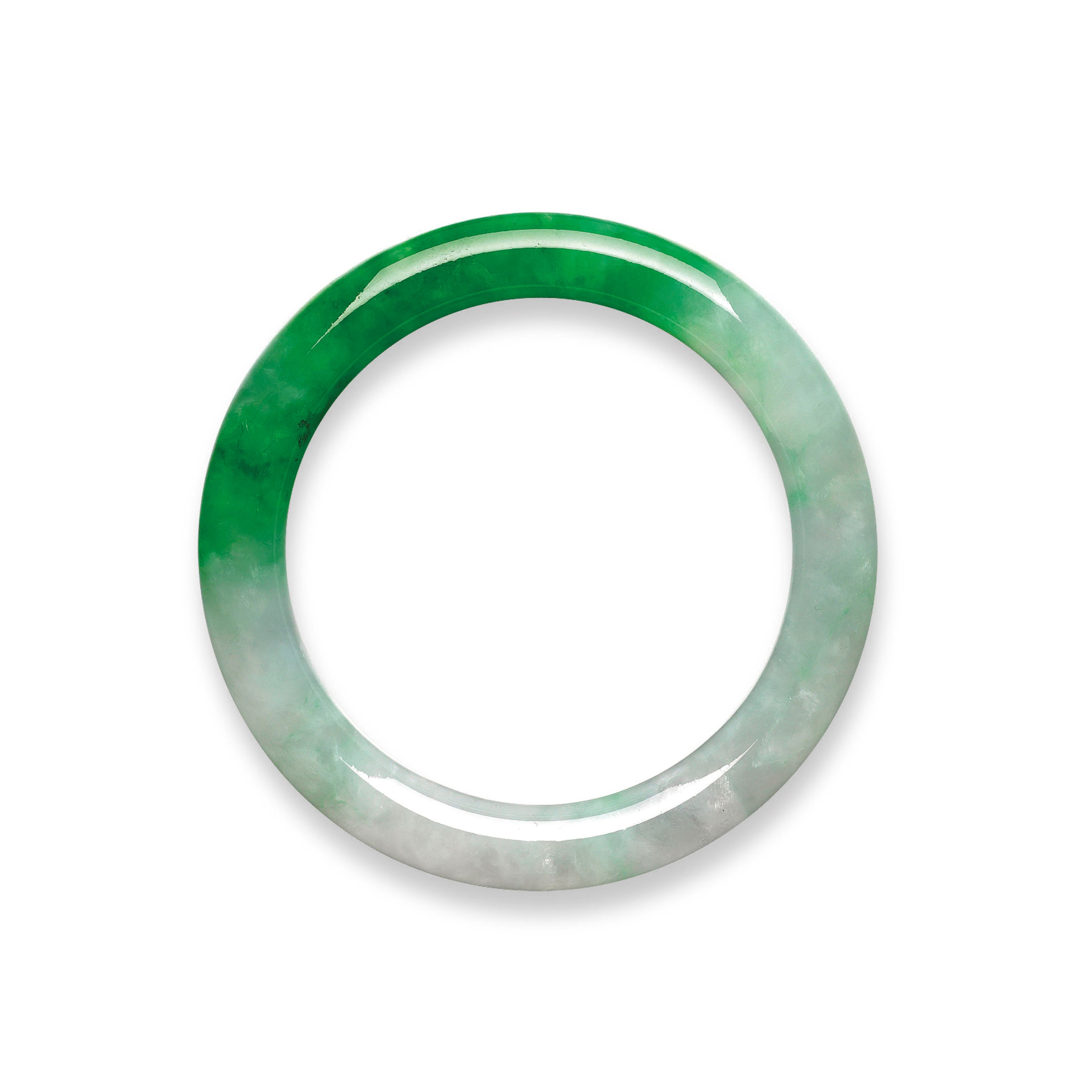 A JADEITE BANGLE