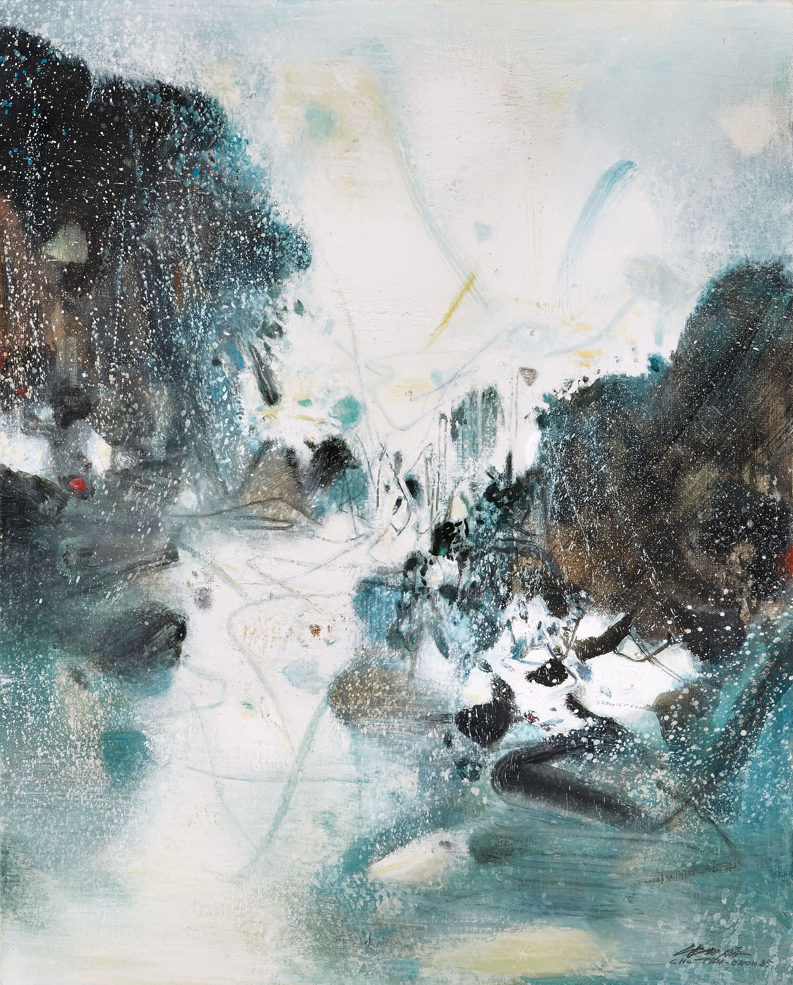 CHU TEH-CHUN (ZHU DEQUN, FRENCH/CHINESE, 1920-2014)