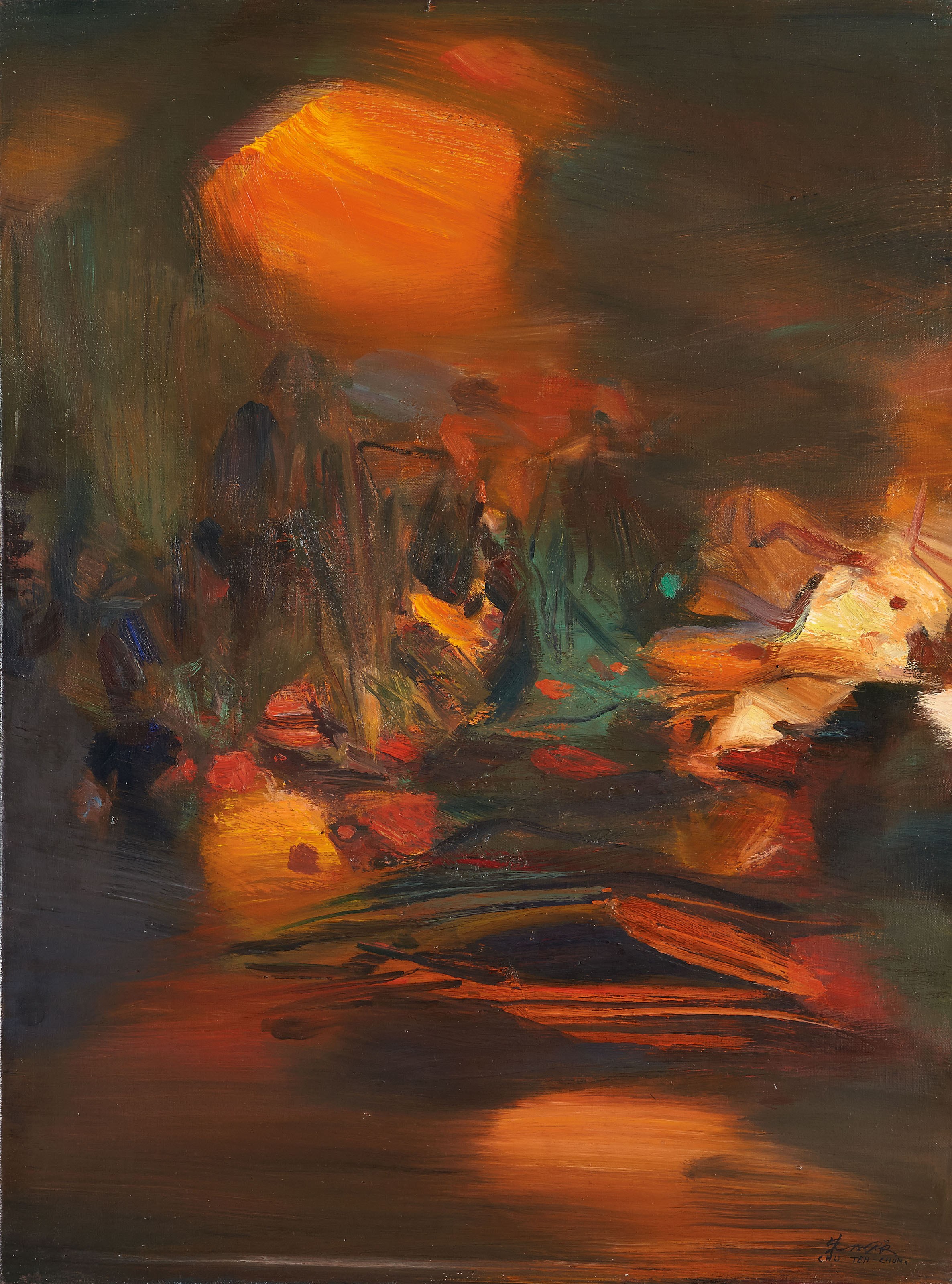 CHU TEH-CHUN (ZHU DEQUN, French/Chinese, 1920-2014)
